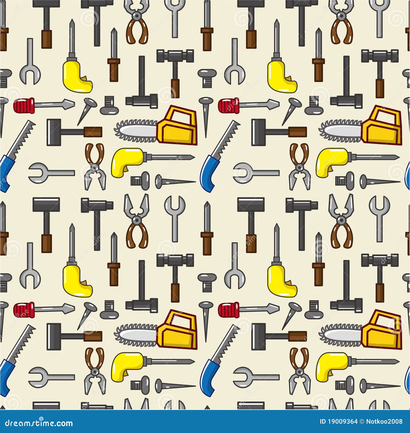 seamless tool pattern