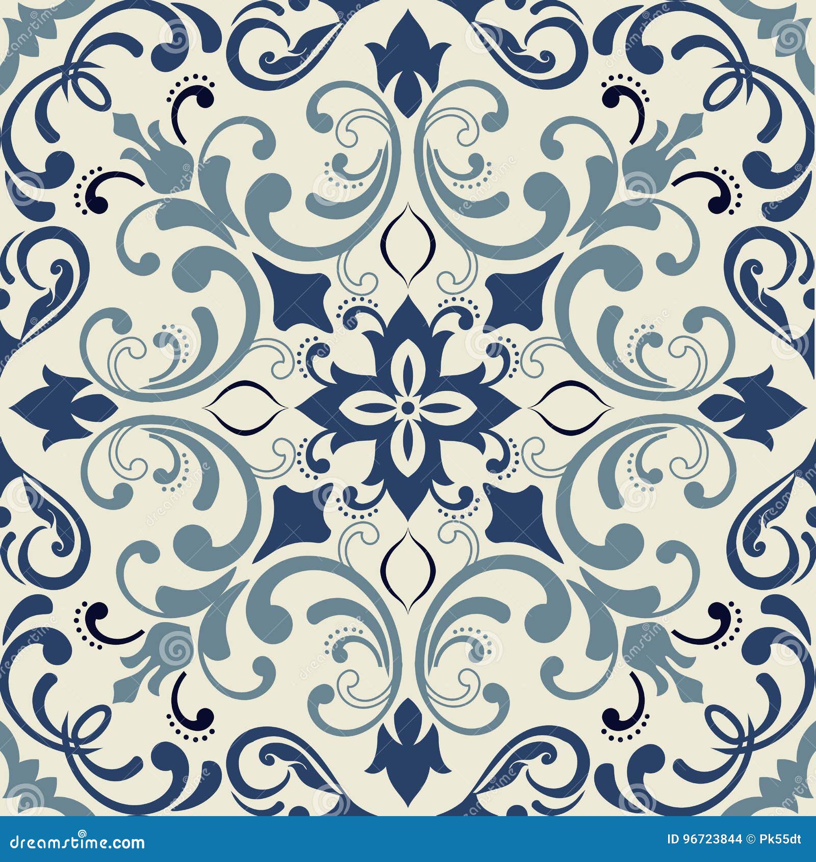 seamless turkish colorful pattern. endless pattern can be used for ceramic tile, wallpaper, linoleum, web page background.