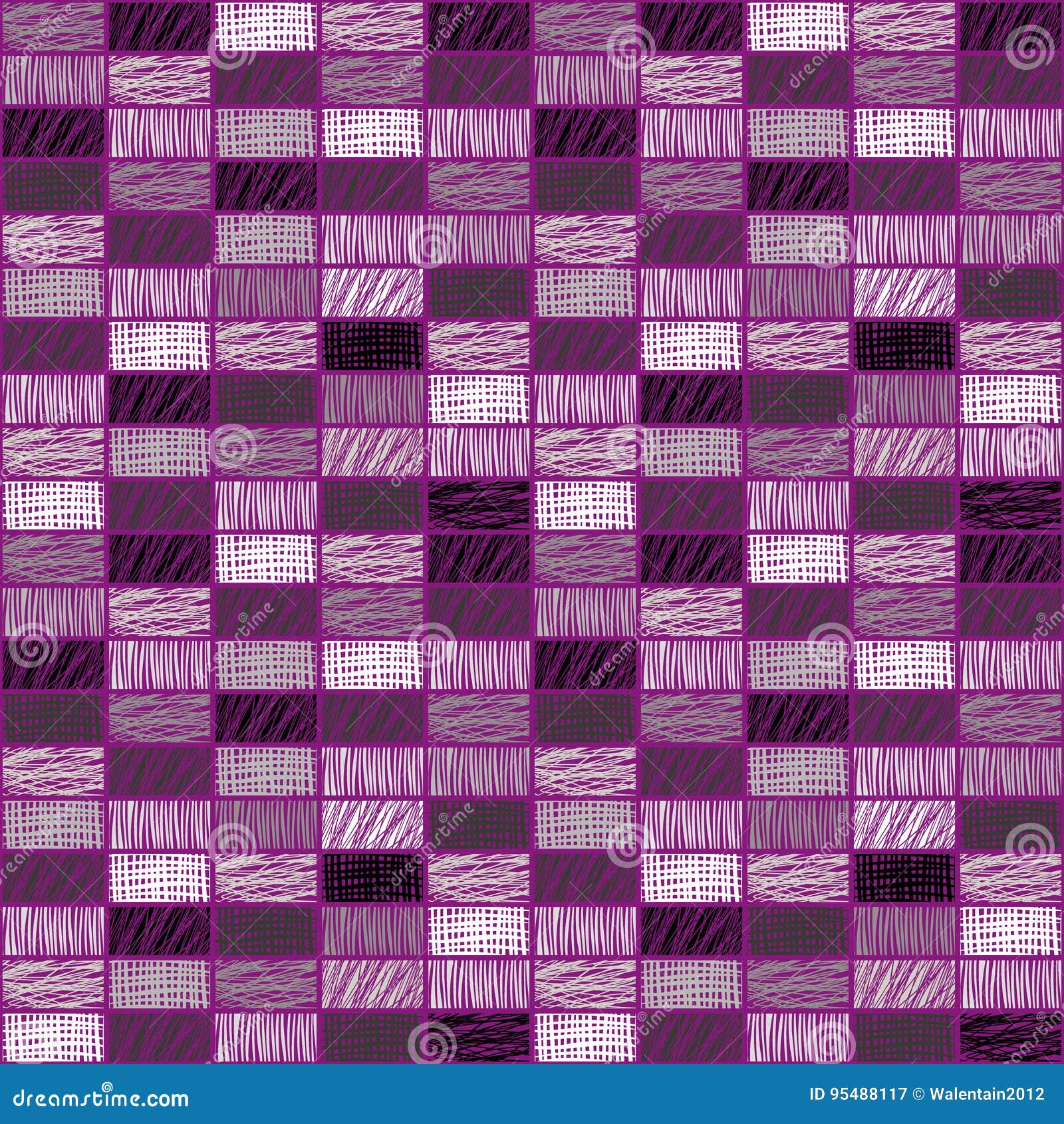 seamless vecor pattern, repeat dcorative background with rectangles