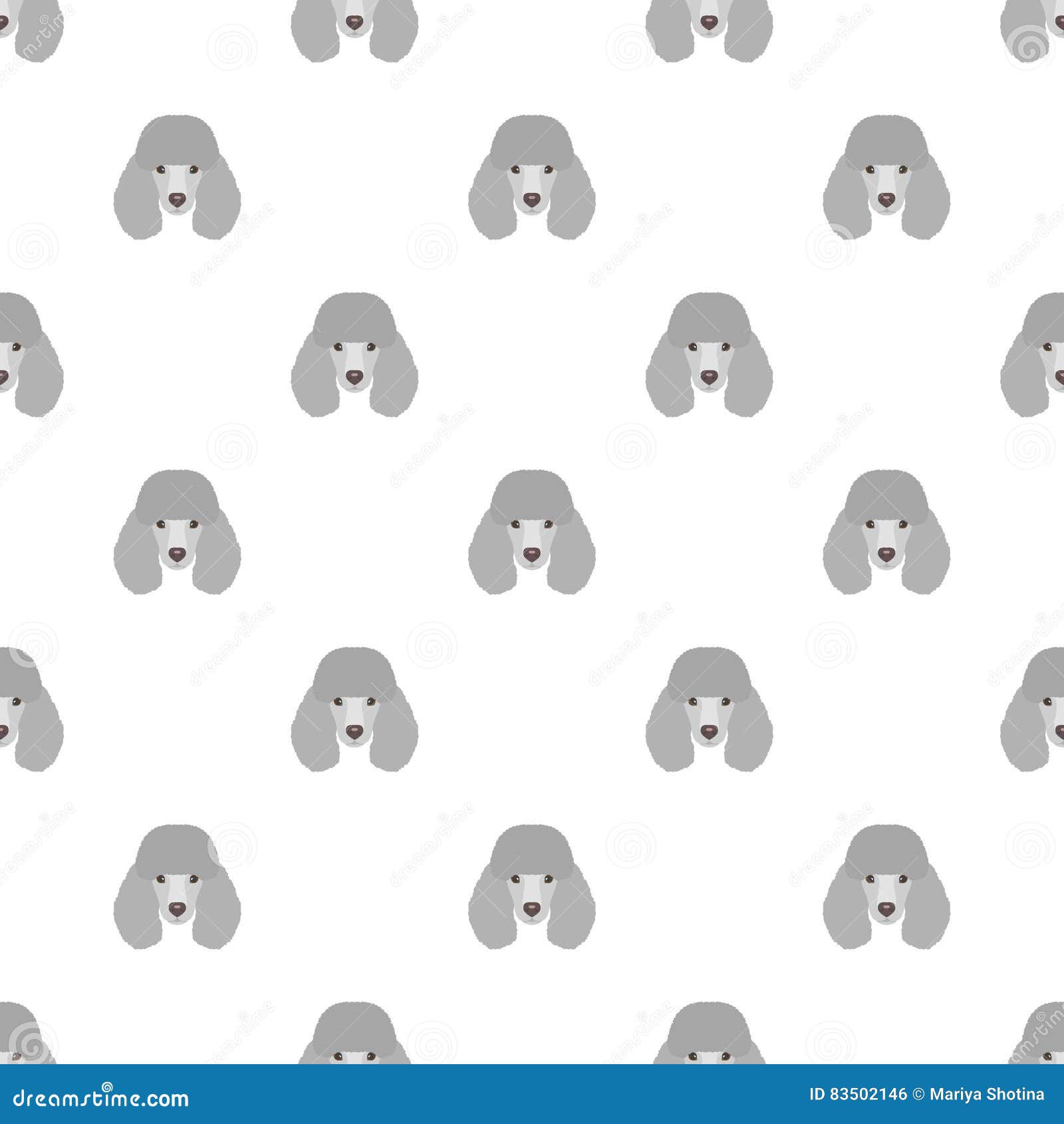 poodle wrapping paper