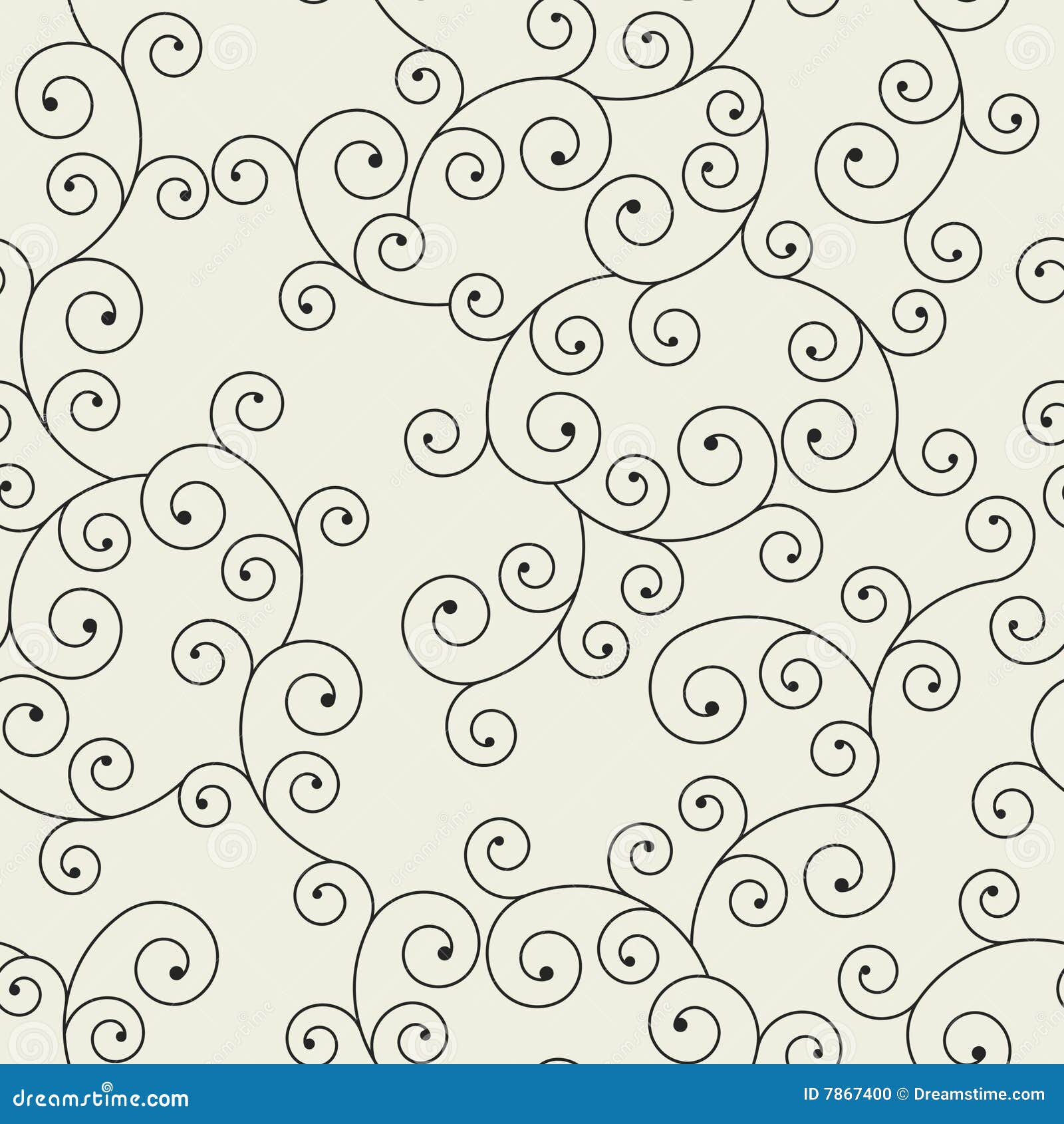 Seamless Vector Wallpaper.. Stock Vector - Illustration of illustration