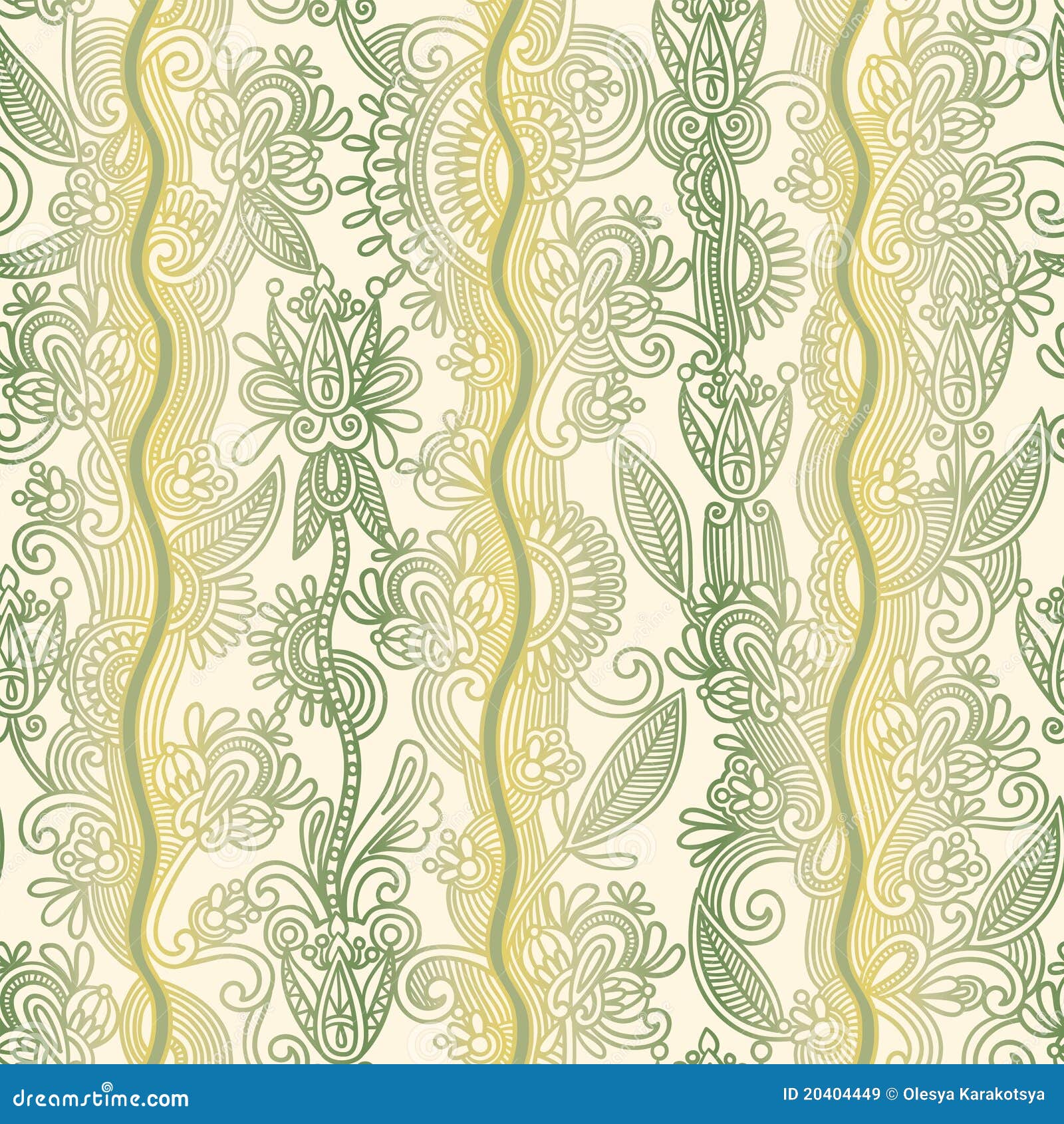 Seamless Wallpaper Stock Vector Illustration Of Fabric 20404449