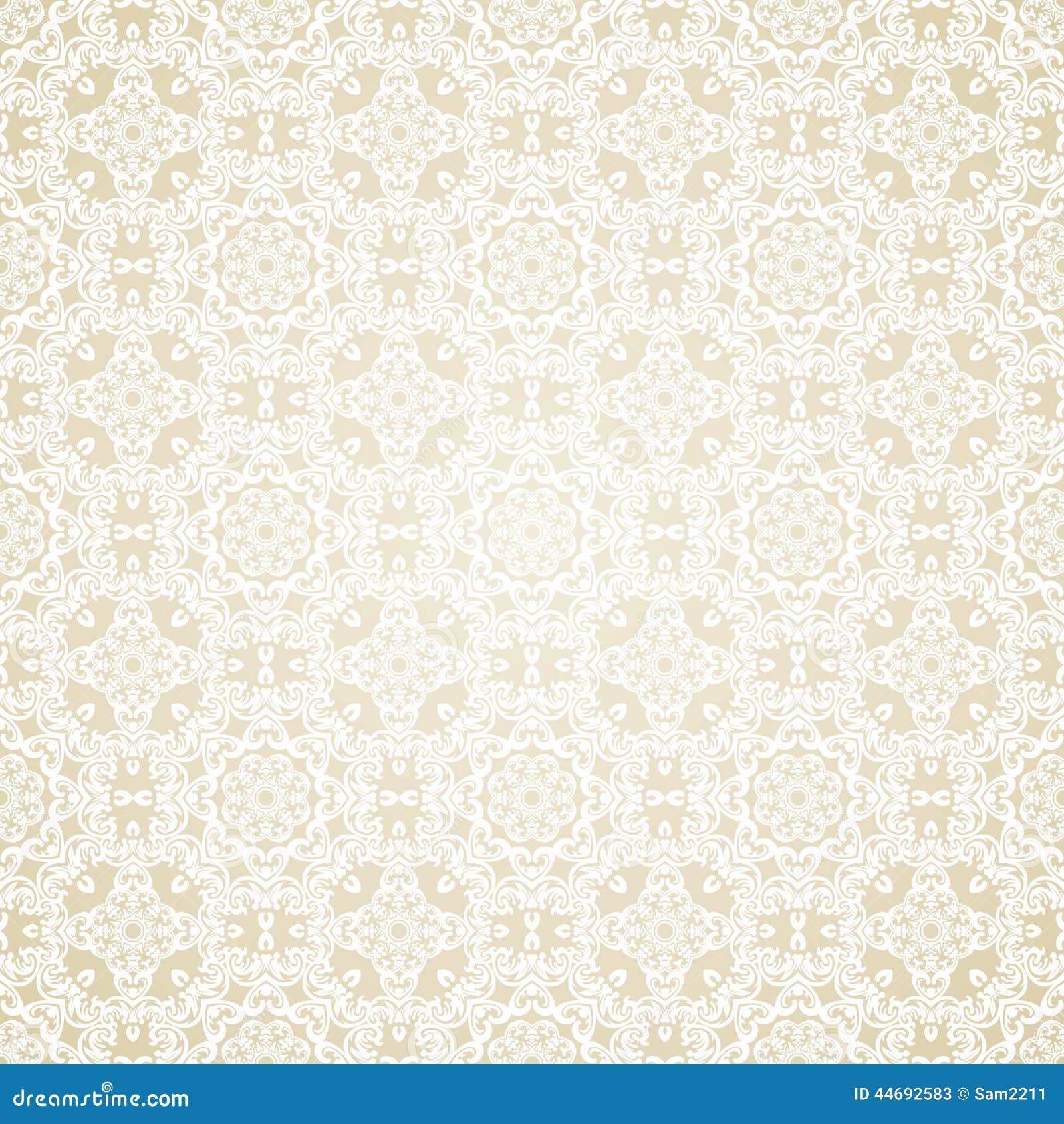 Seamless Wallpaper  Islamic  Motif  Background Stock Vector 