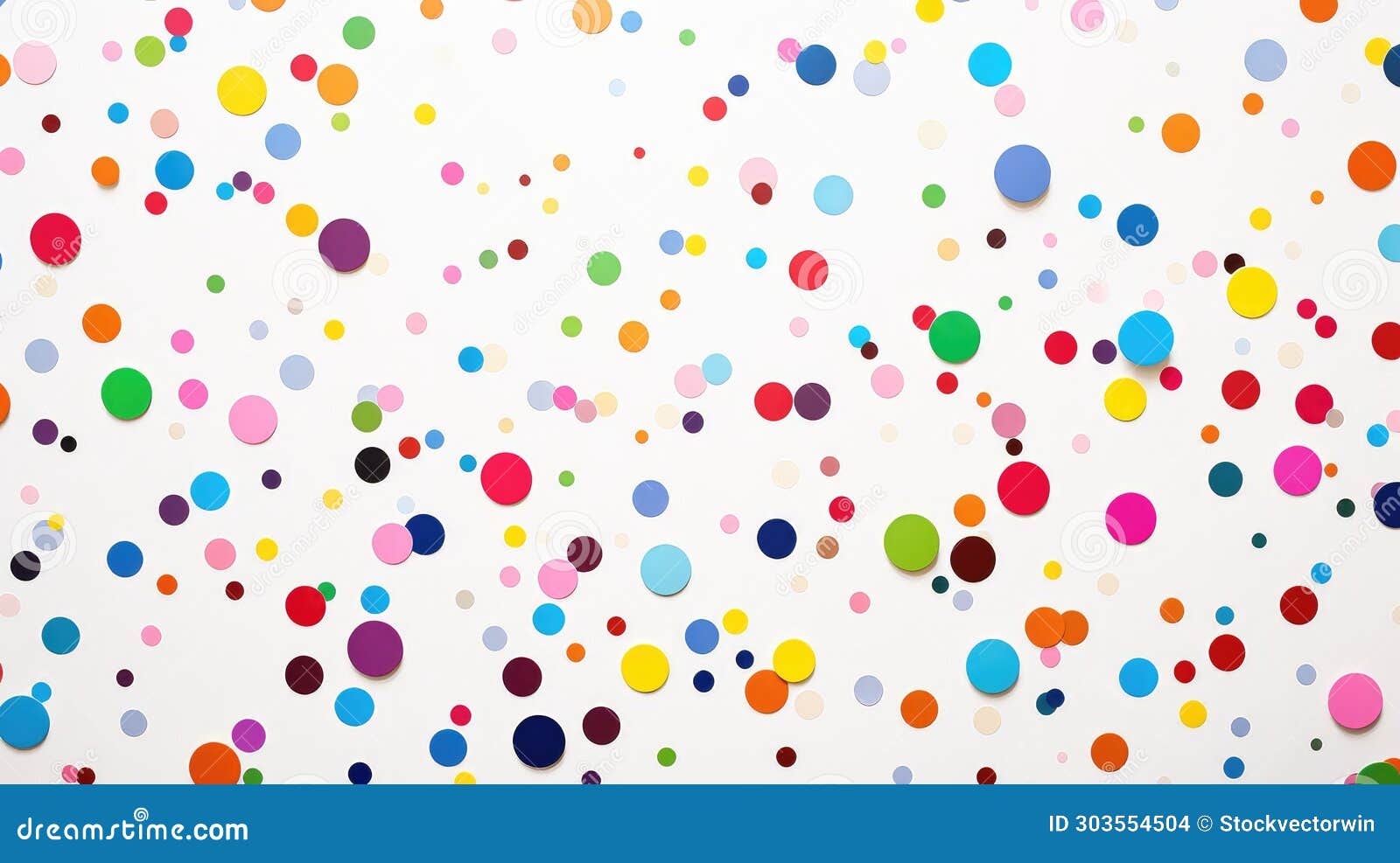 Seamless White Dots Background Stock Illustration Illustration of