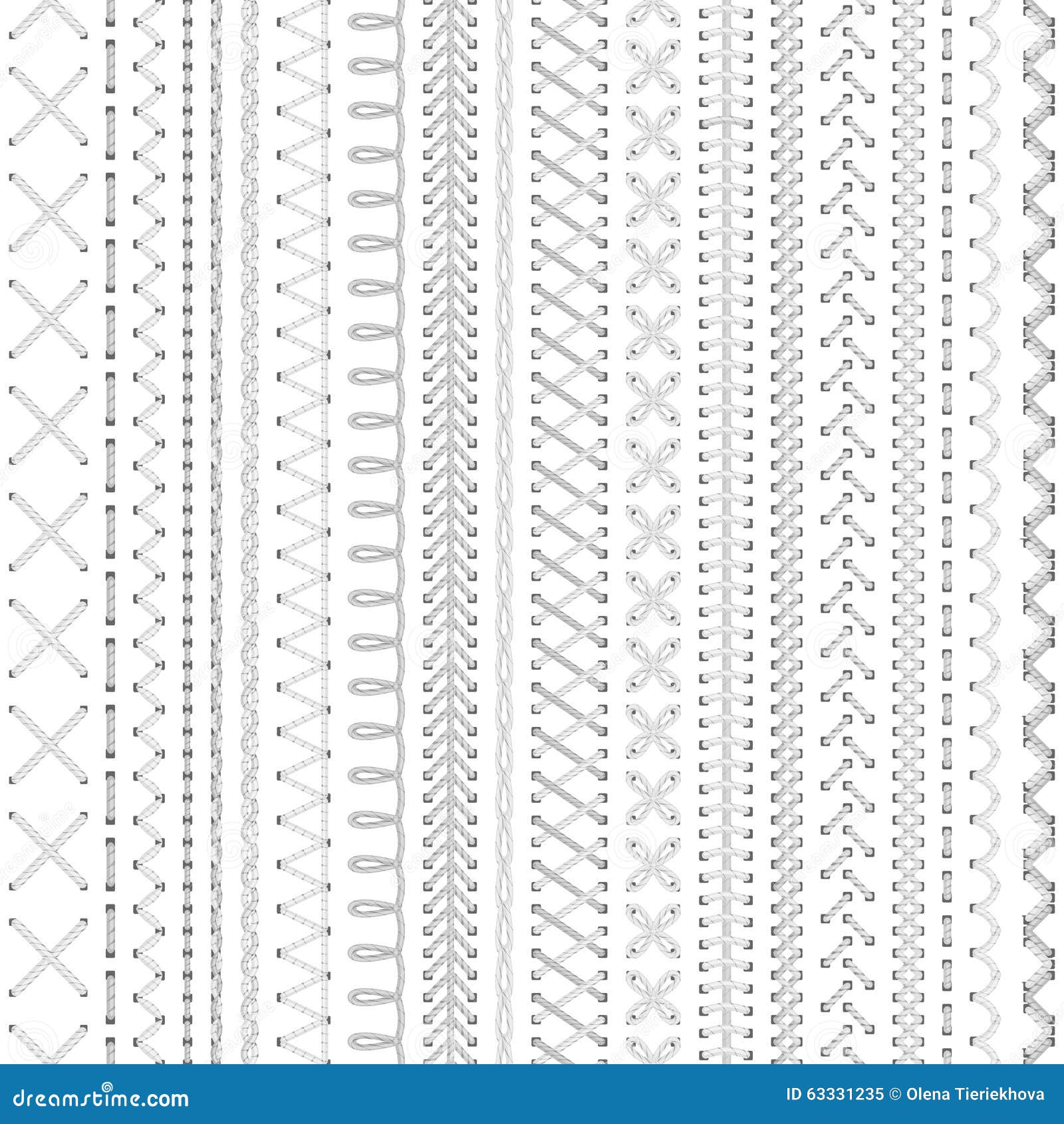 seamless white embroidery pattern.