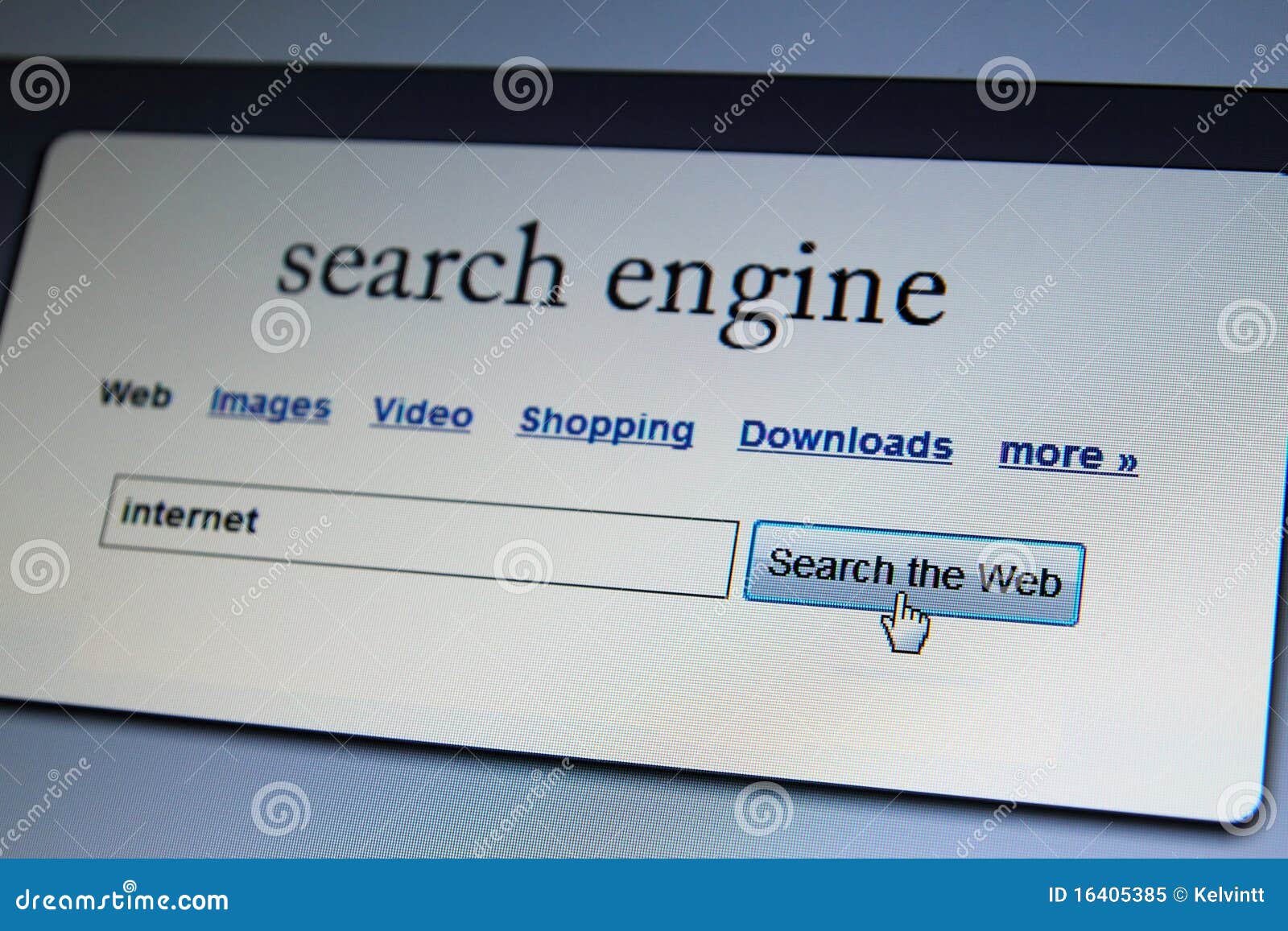 search the internet