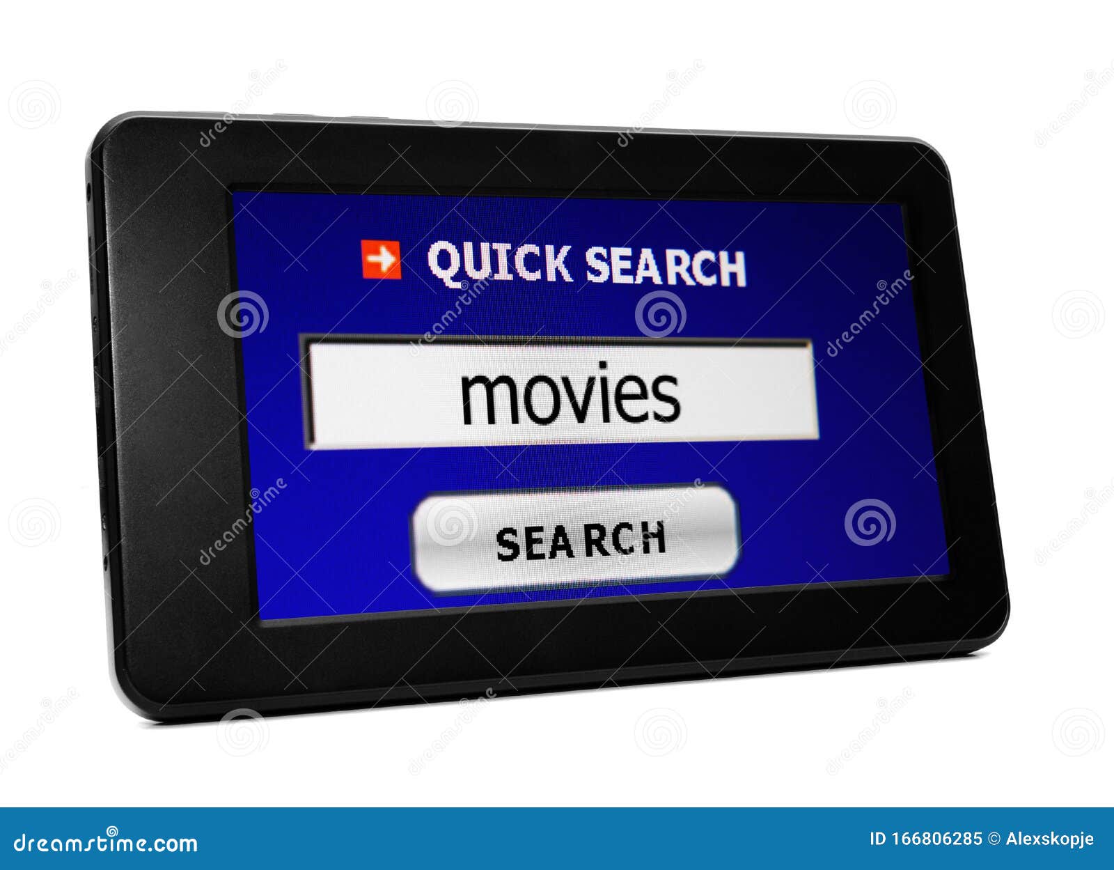Search for movies stock illustration. Illustration of search 166806285
