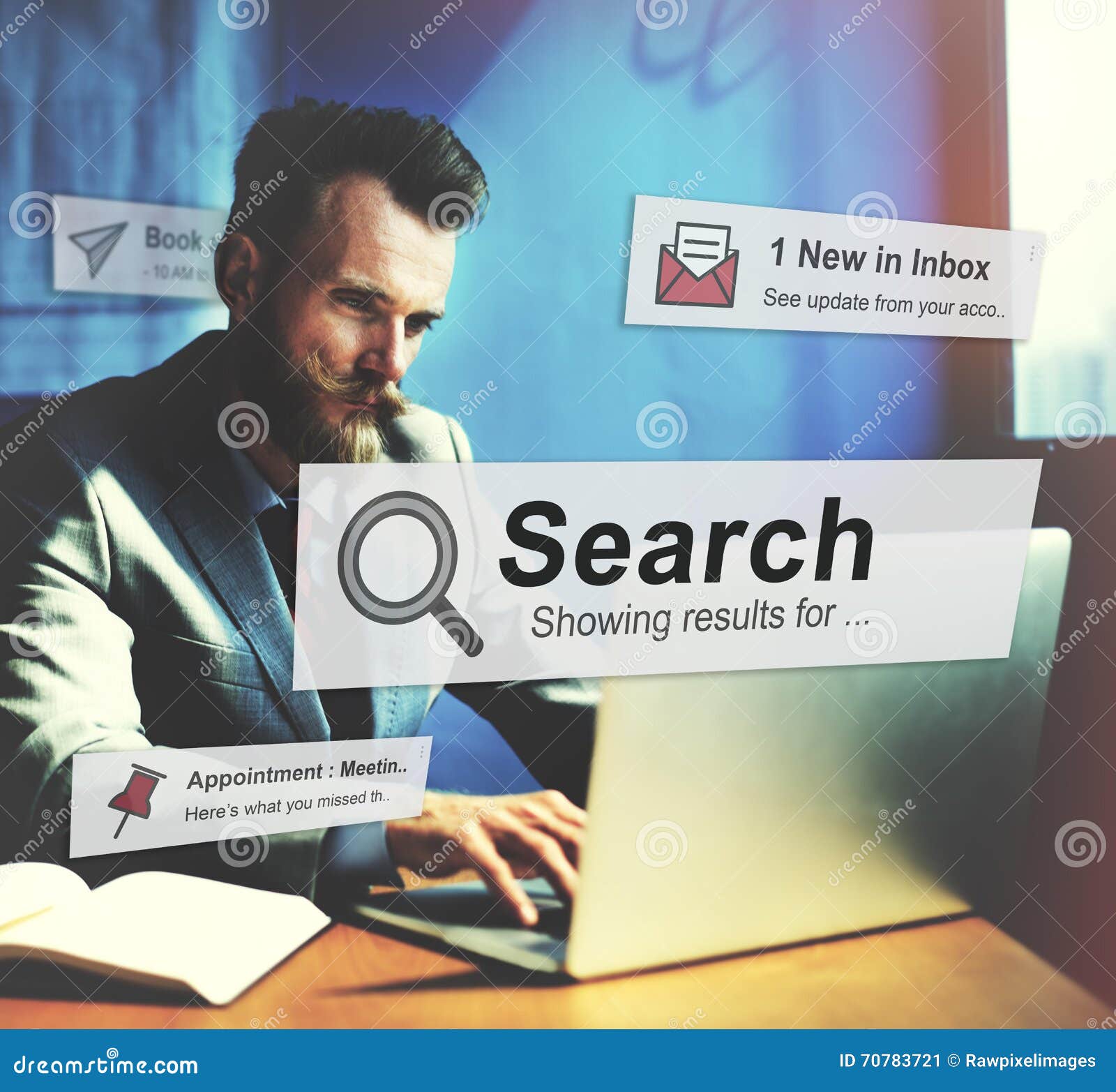 search searching exploration discover inspect finding concept