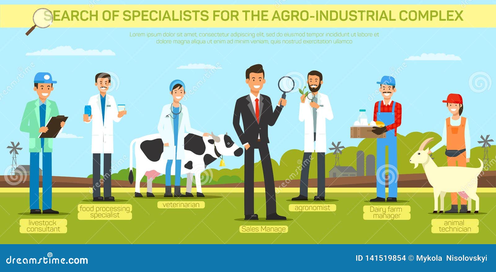search specialist for the agro industrial complex