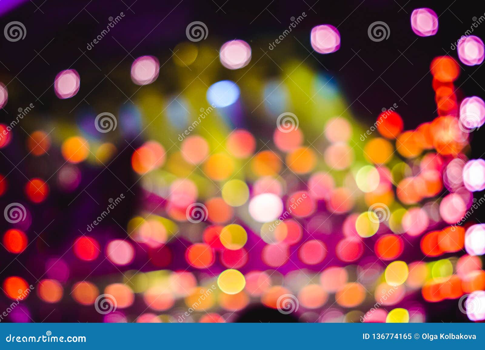 Searchlights at a concert stock image. Image of festive - 136774165