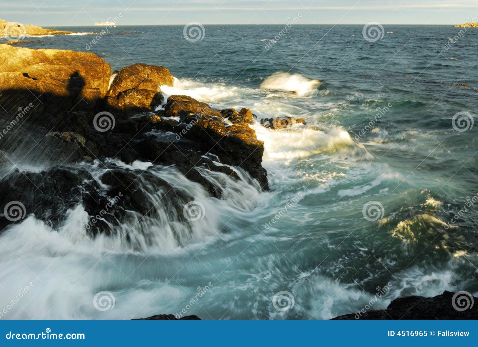 Seascape stock image. Image of nature, scenery, shoreline - 4516965