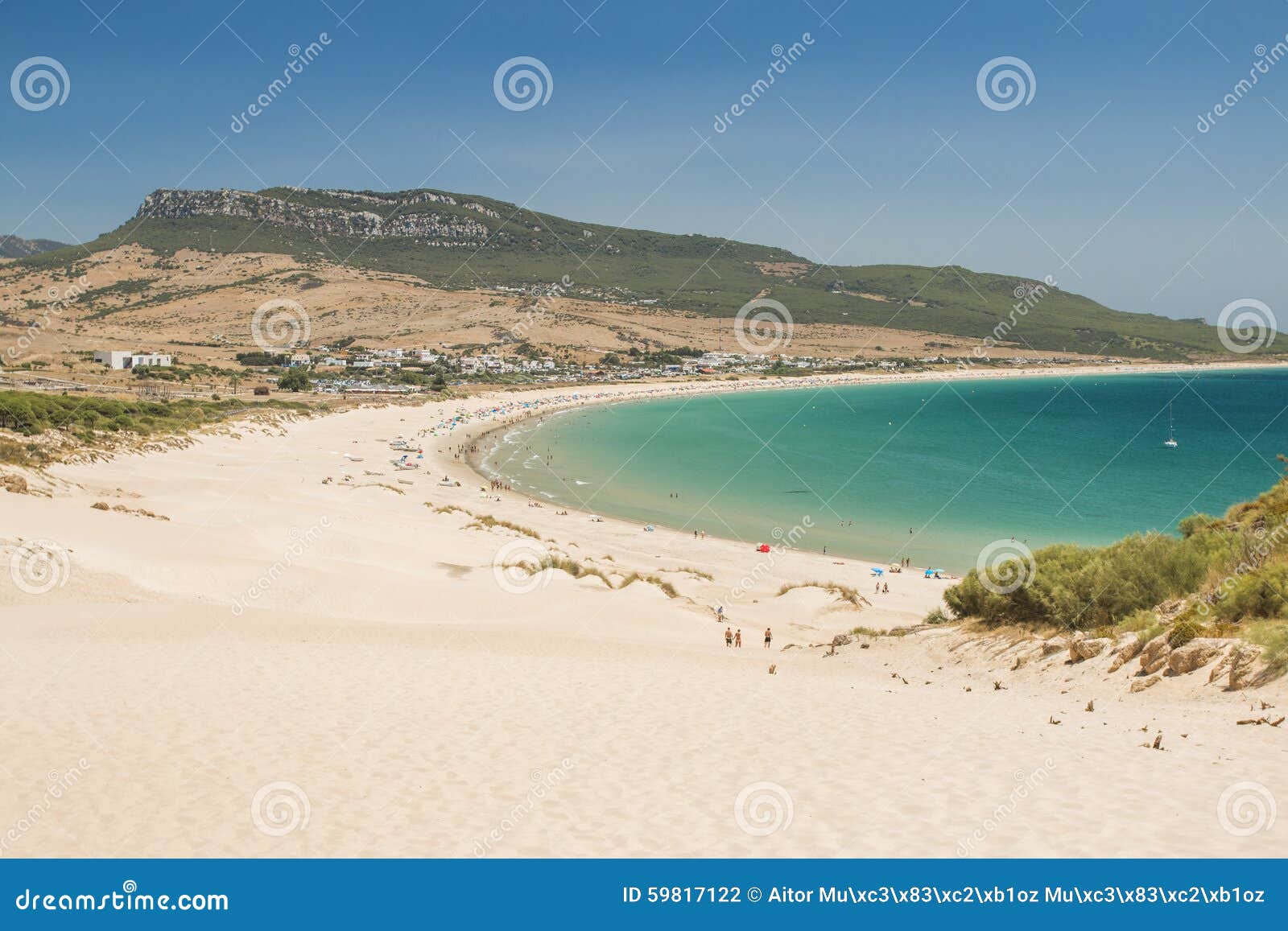 seascape at bolonia dunes