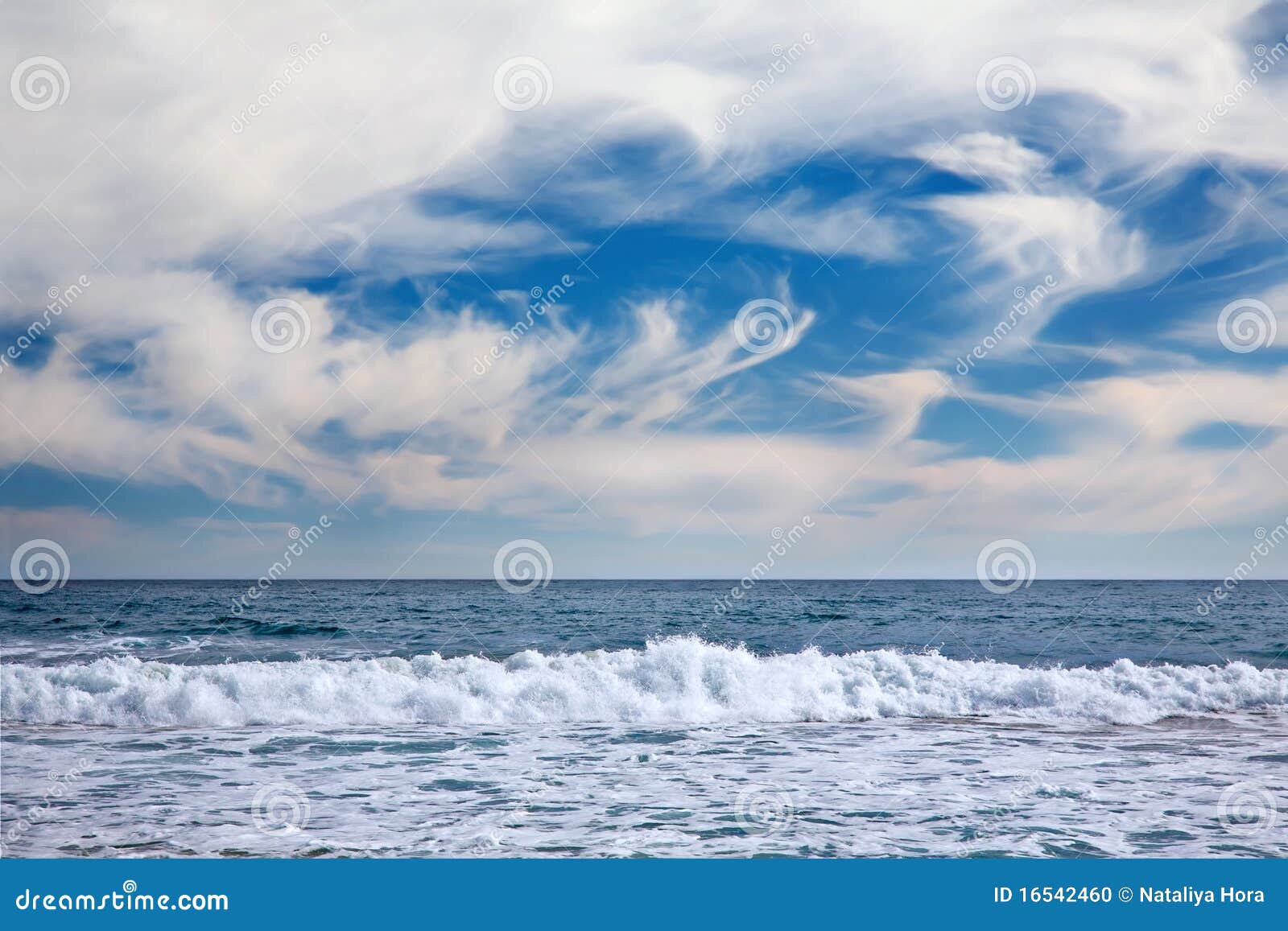 seascape in vina del mar