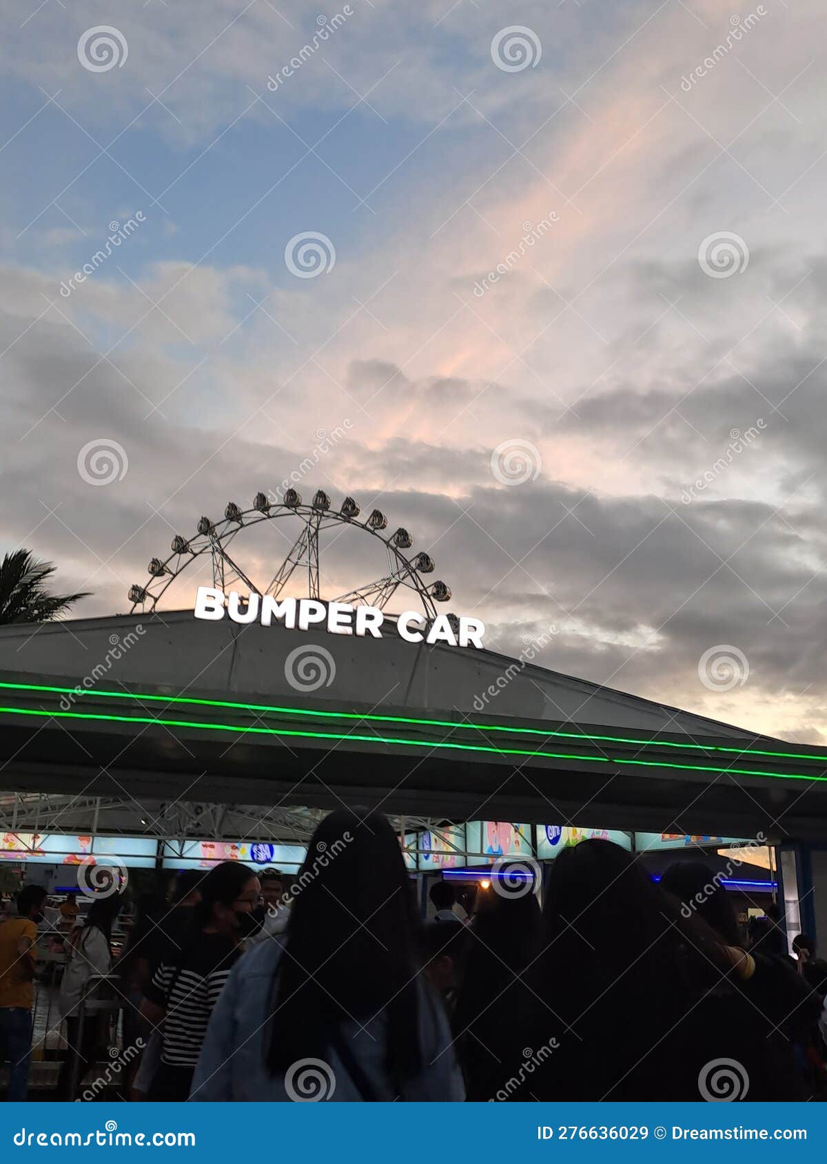 Seaside Moa Philippines Bumper Car Editorial Stock Image Image of