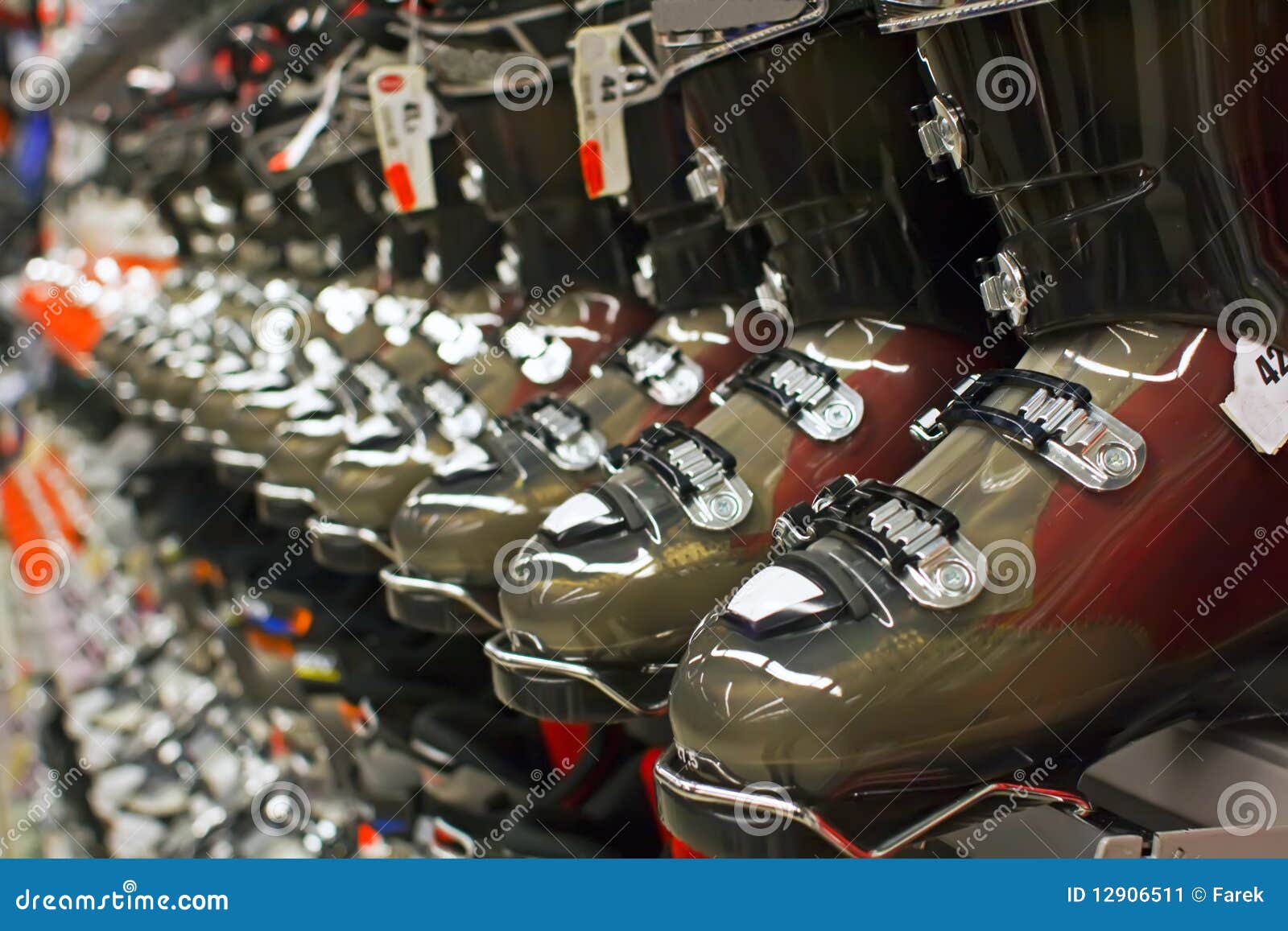 Seasonal Sale of Ski Equipment Stock Image Image of gondola, tahoe