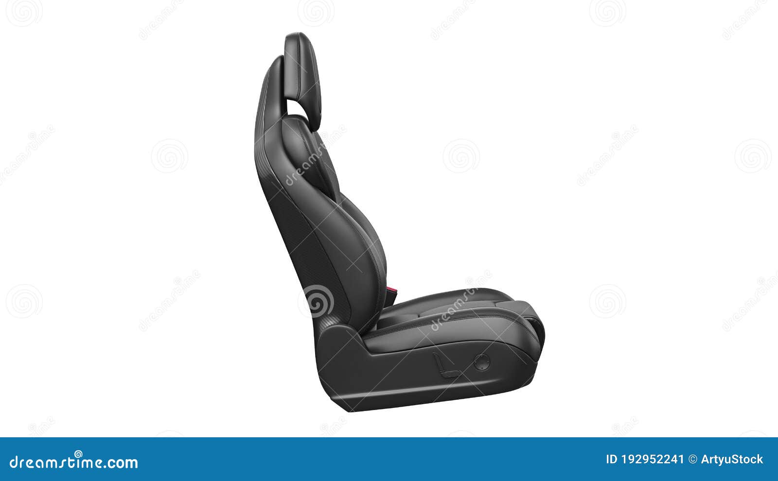 Seat Car Chair Leather Automobile Stock Illustration Illustration of