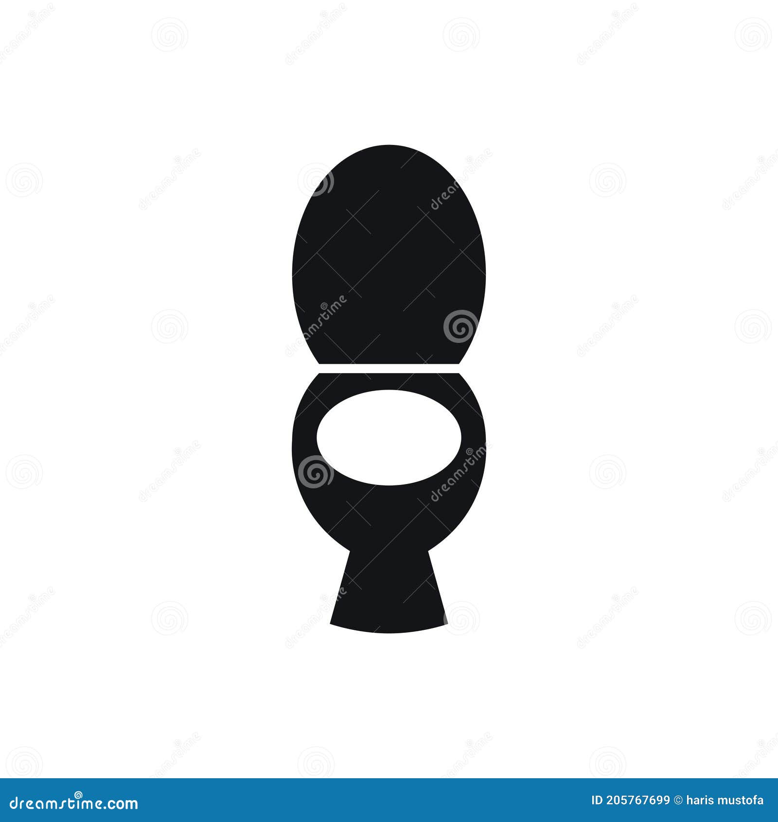Seat Toilet Icon Design Template Vector Isolated Stock Illustration Illustration of toilet