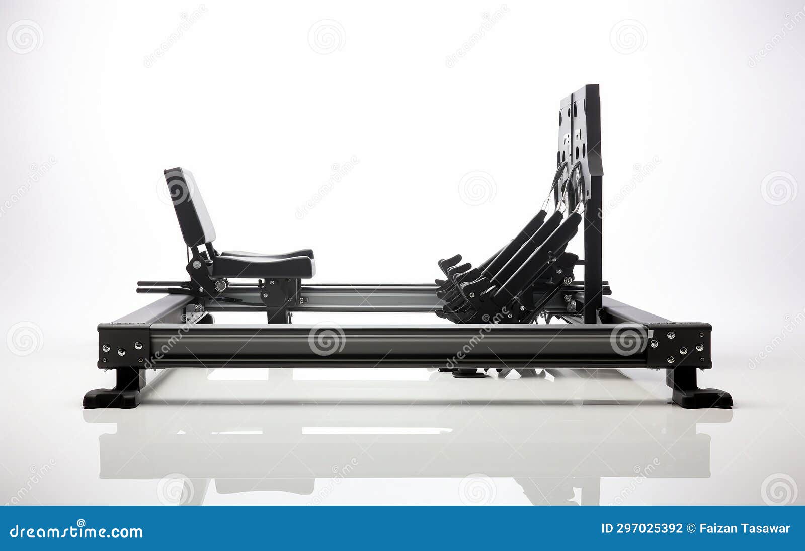 Seated Row Machine Transparent -Generative Ai Stock Illustration ...