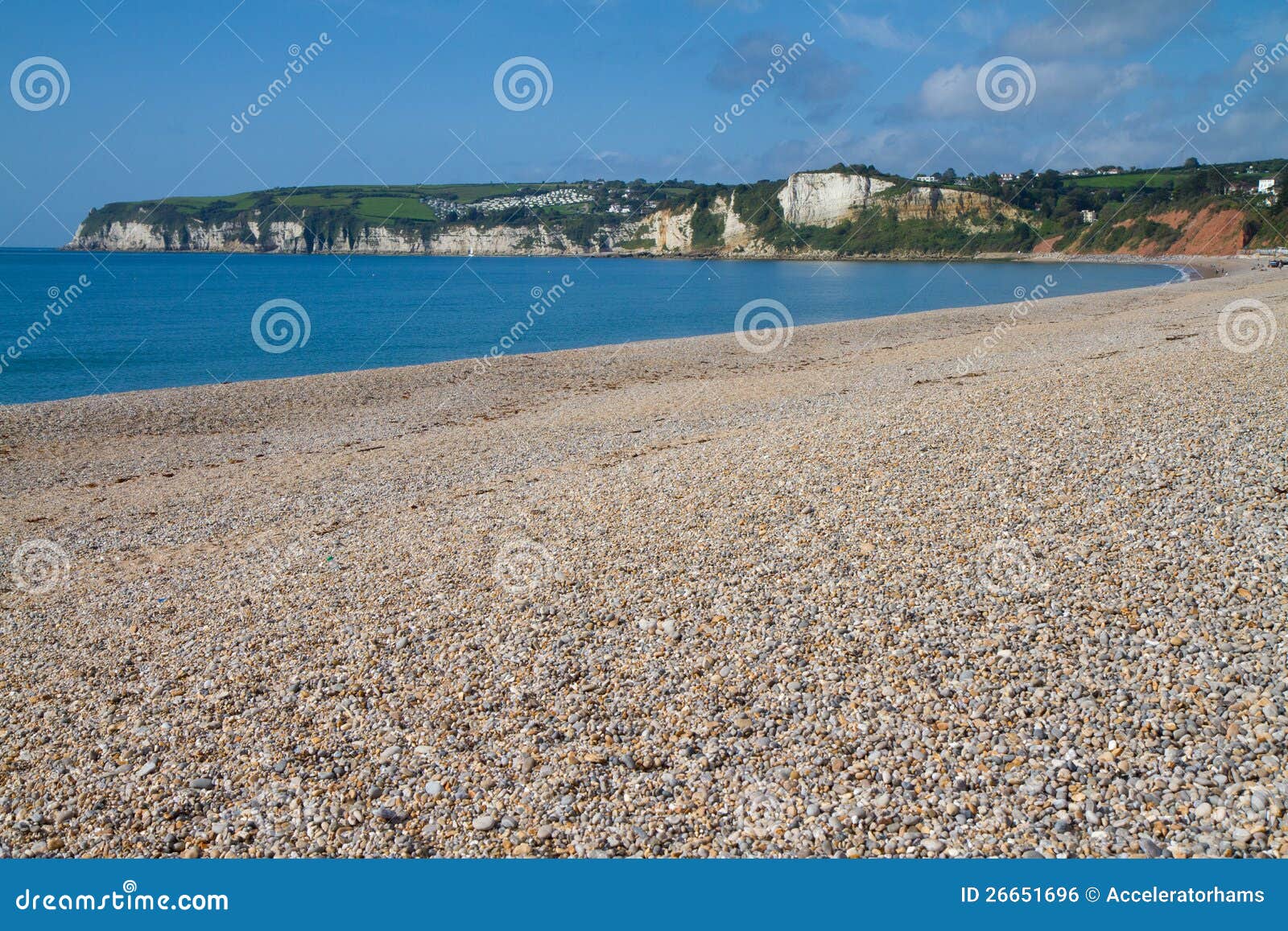 seaton beach devon england