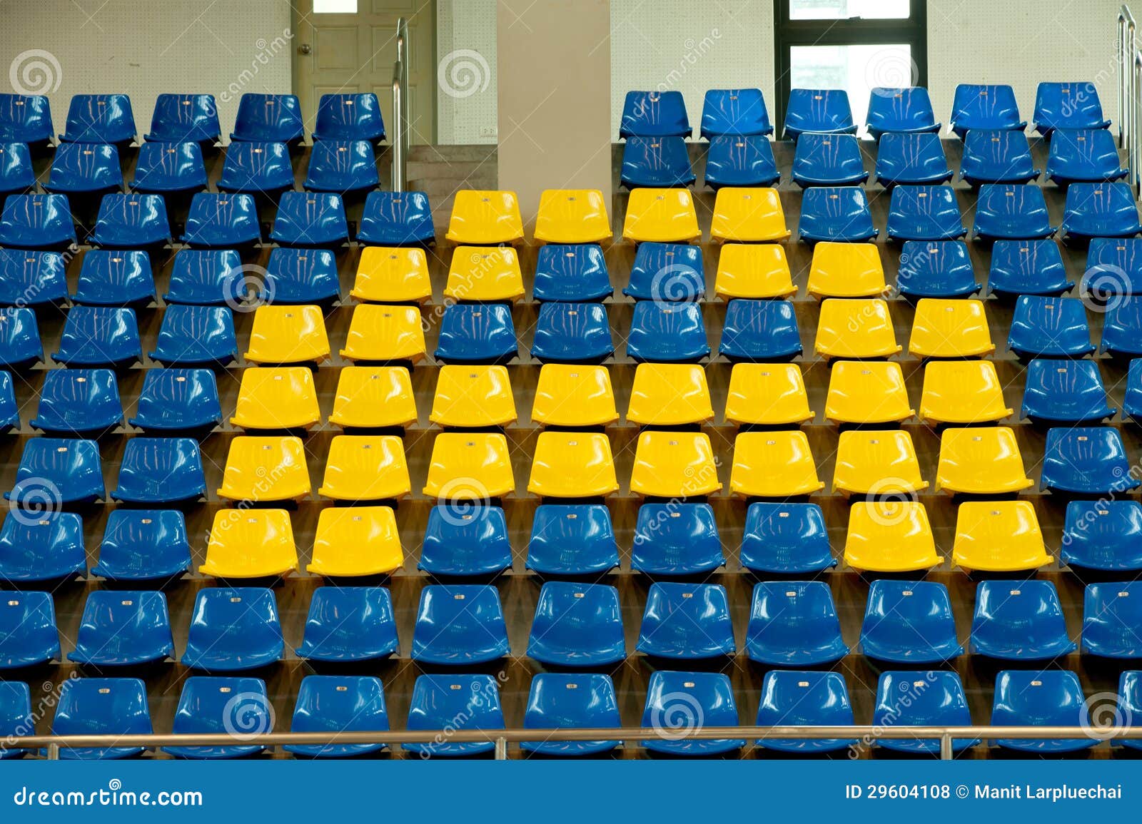 Seats in Basketball Stadium . Stock Photo Image of bangkok