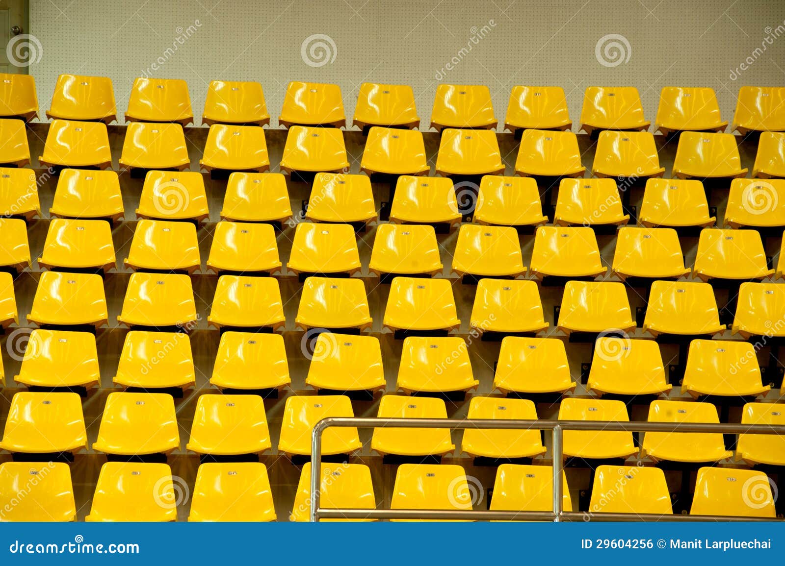 Seats in Basketball Stadium . Stock Photo Image of colour, game 29604256