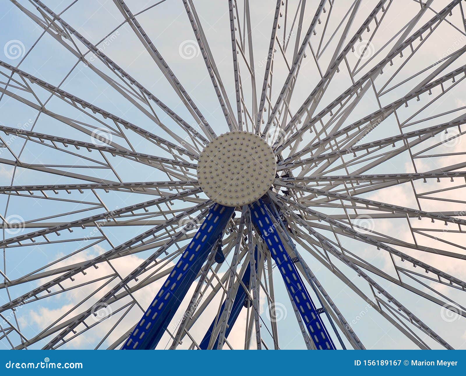 Seats of a Ferris Wheel on a Funfair Stock Image Image of attraction