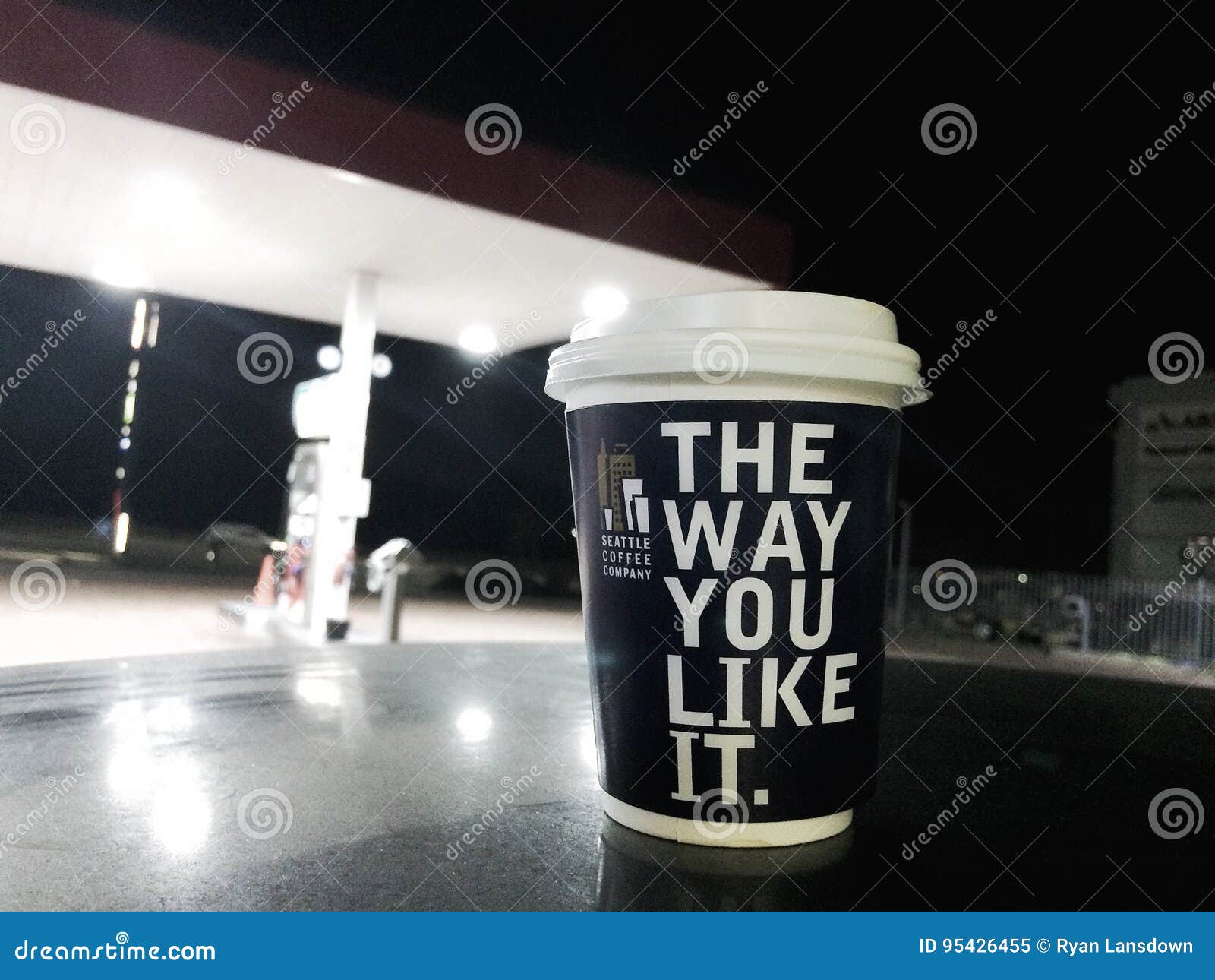 Seattle Coffee Company editorial image. Image of seattle 95426455
