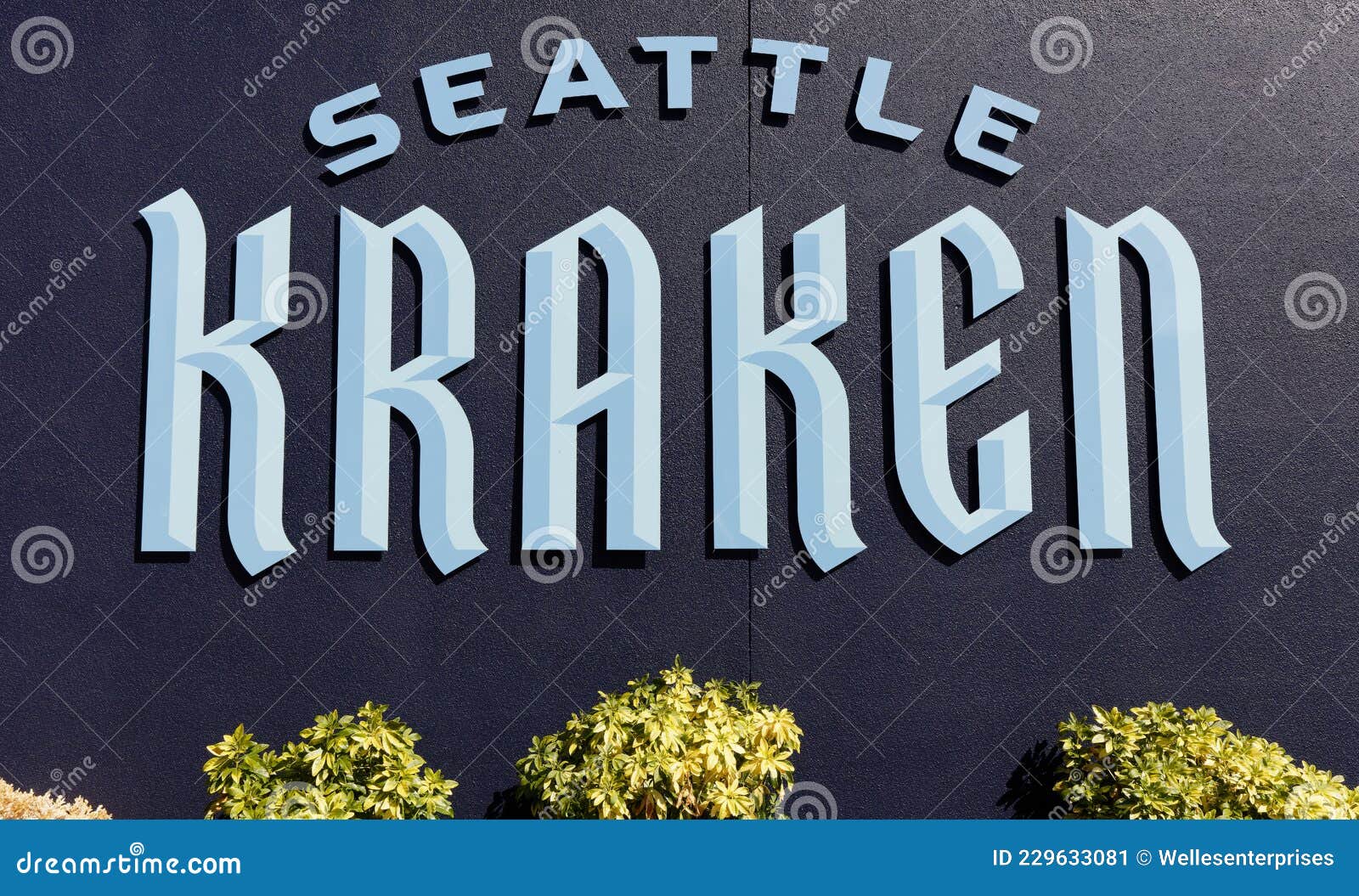 Seattle Kraken Pro Shop editorial photo. Image of team - 229633081
