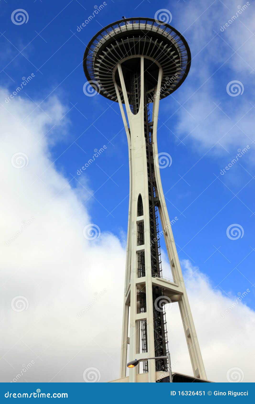 Seattle Space Needle Tower, Washington State. Editorial Photo - Image