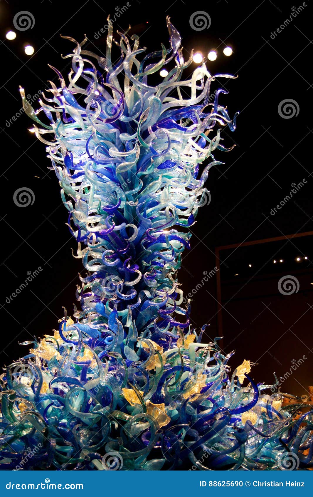 Seattle Washington Usa Jan 23rd 2017 Blown Glass Sculpture