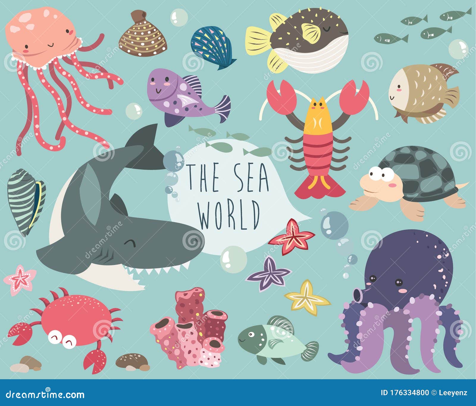 the seaworld creatures collection set