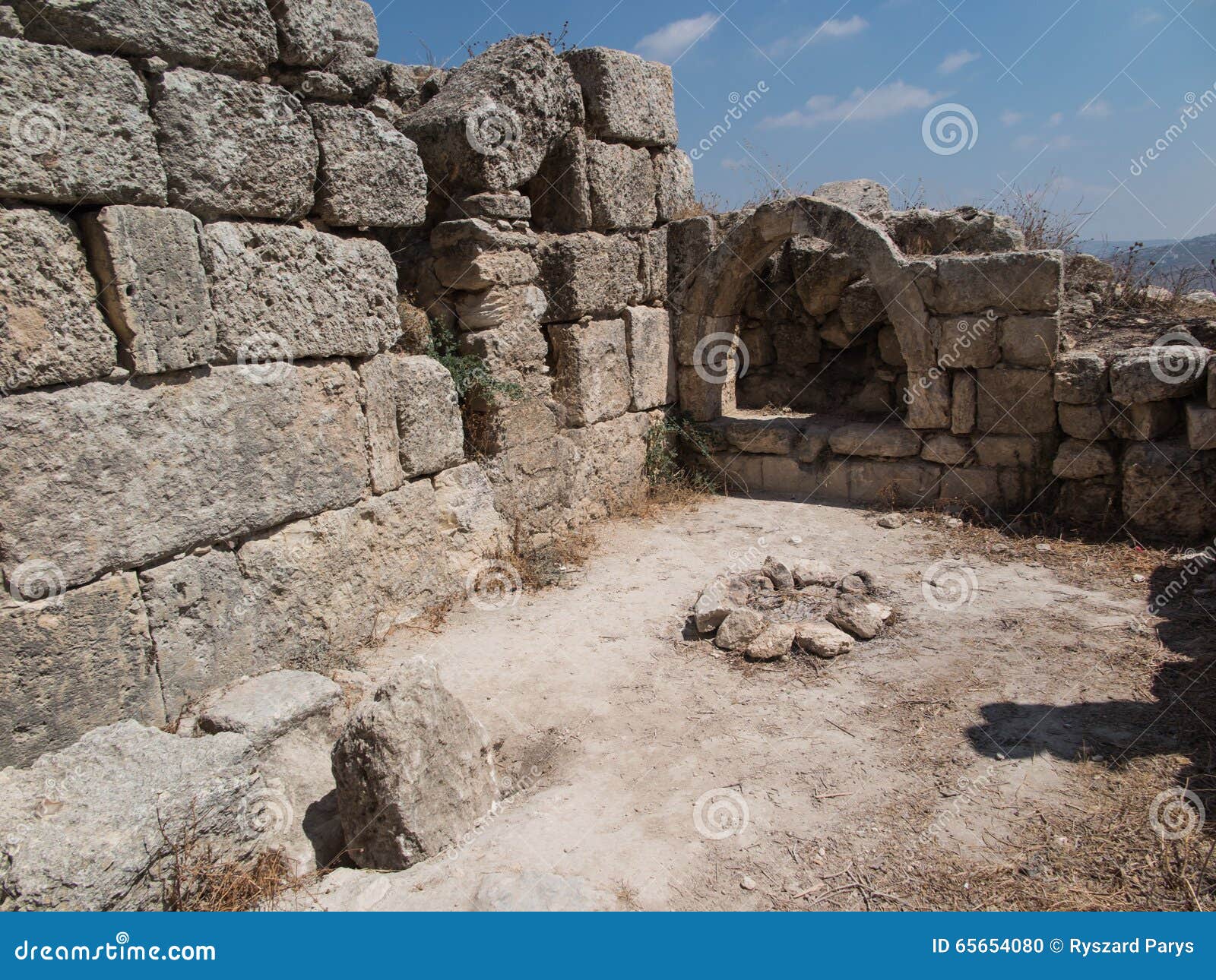 sebastia, ancient israel, ruins and excavations