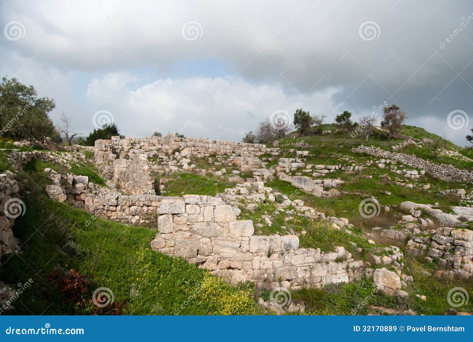 sebastia archeology ancient ruins