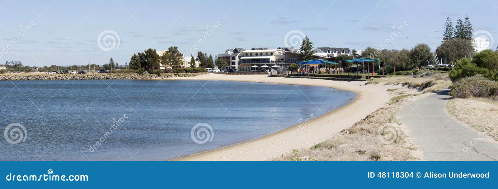 secluded beach at jetty baths