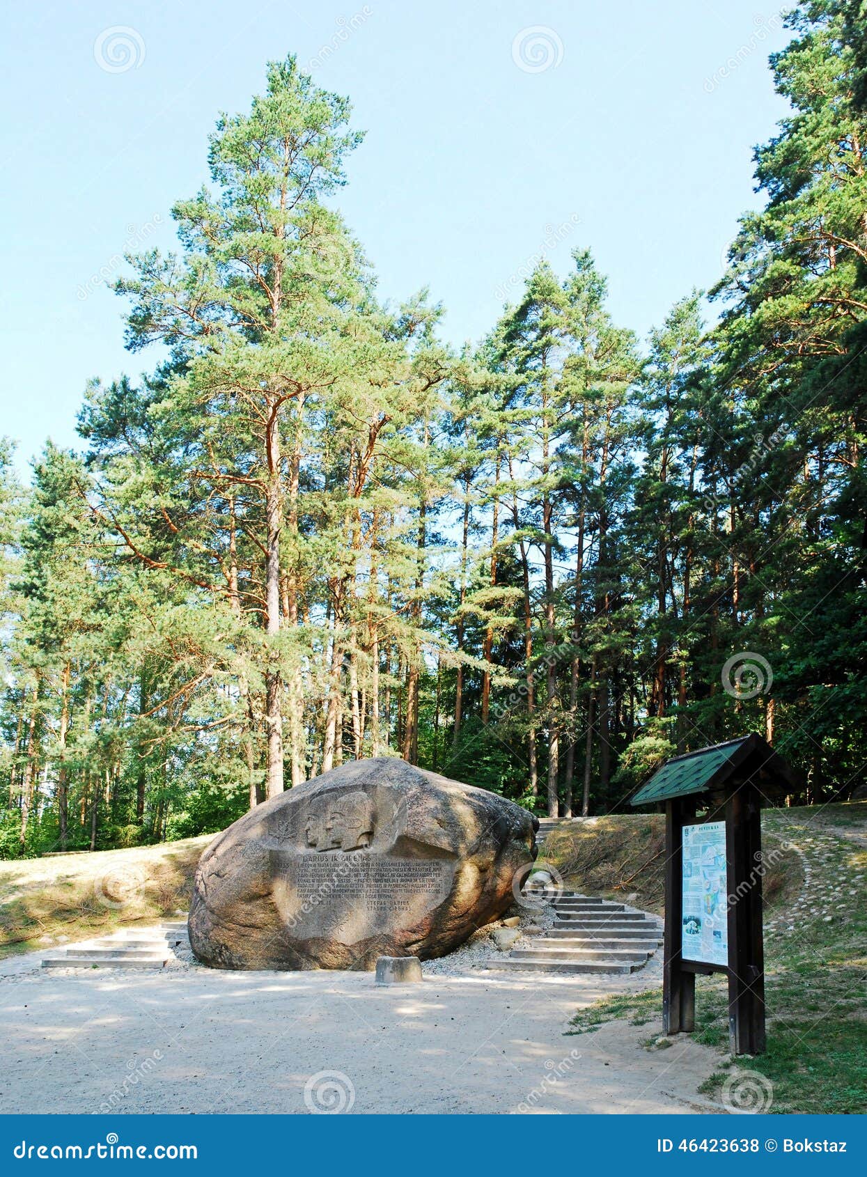 second largest rock in anyksciai district of lithuania puntukas