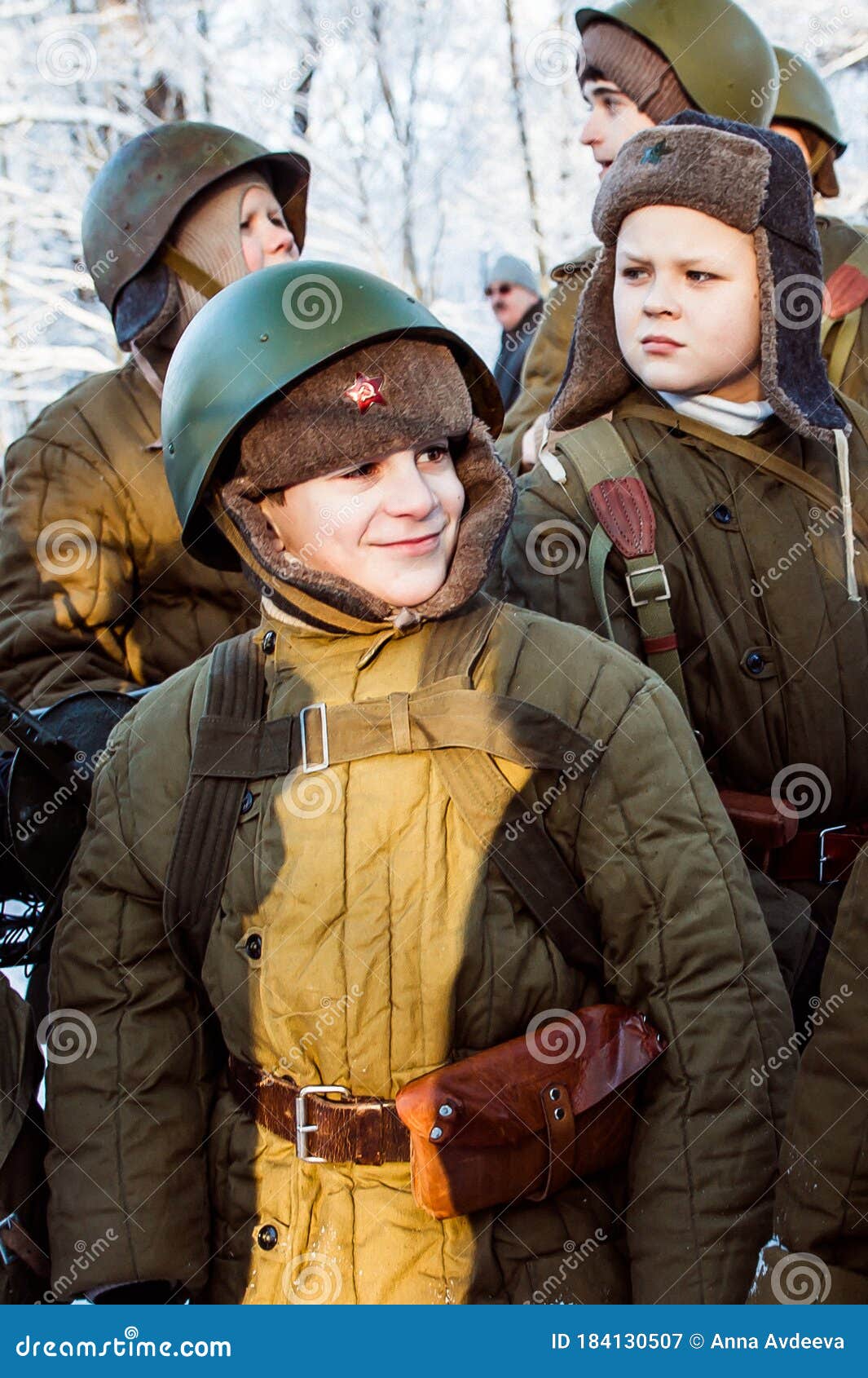 Second World War. a Boy Soldier Editorial Photography - Image of ...
