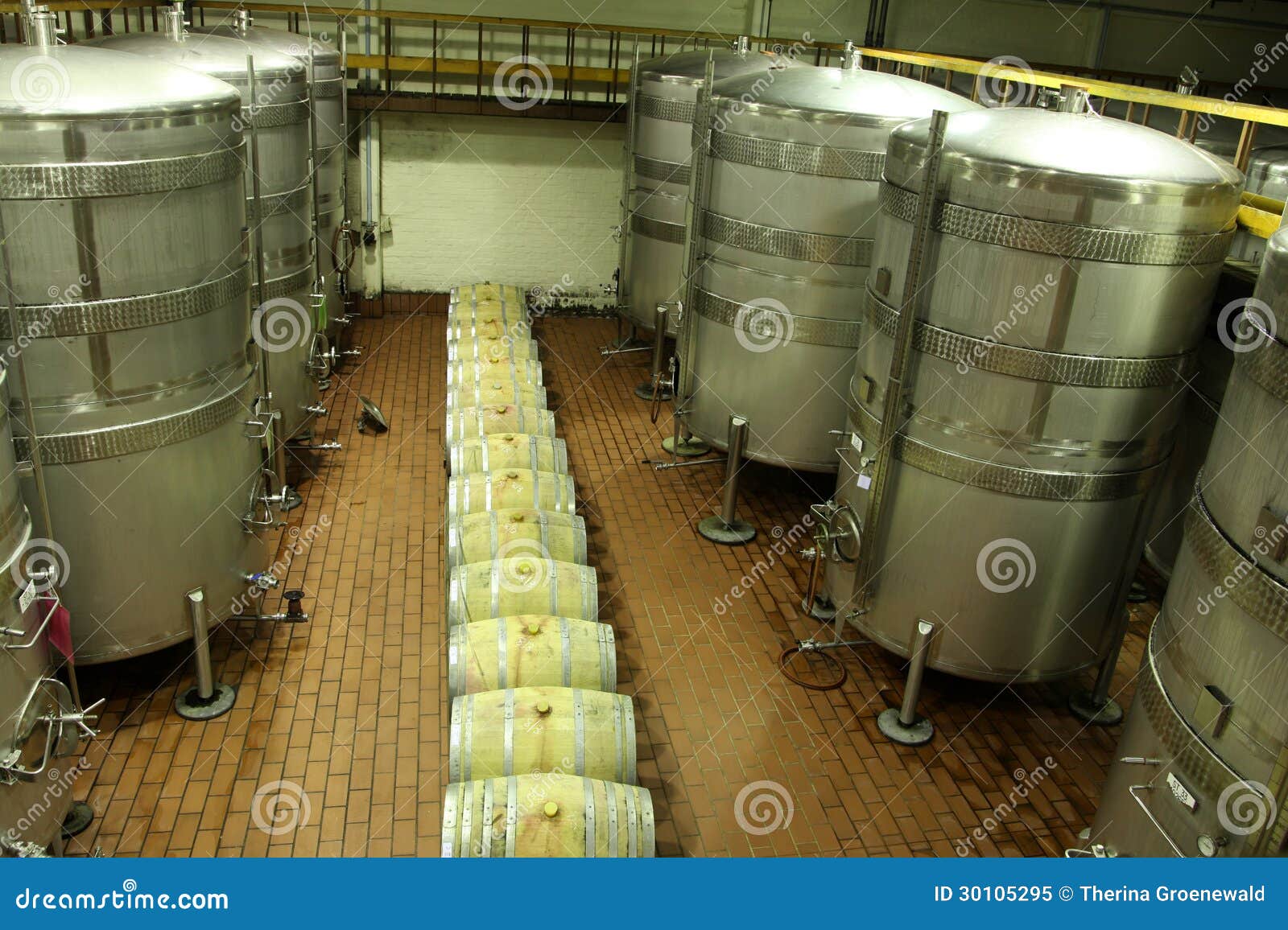 Wine fermentation stock image. Image of steel, secondary 30105295