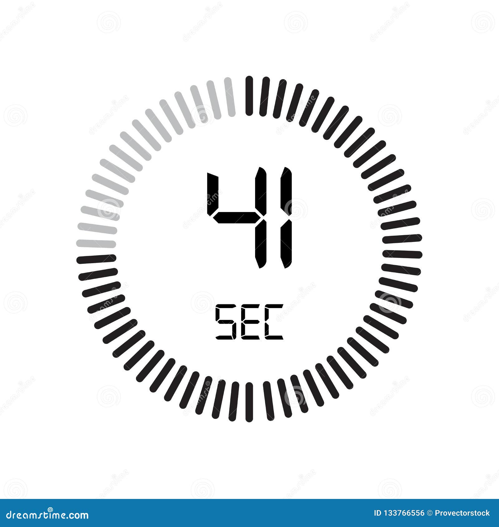 The 41 Seconds Icon Digital Timer Clock And Watch Timer Countdown The 41 Seconds Icon Digital Timer Clock And Watch Timer Countdown