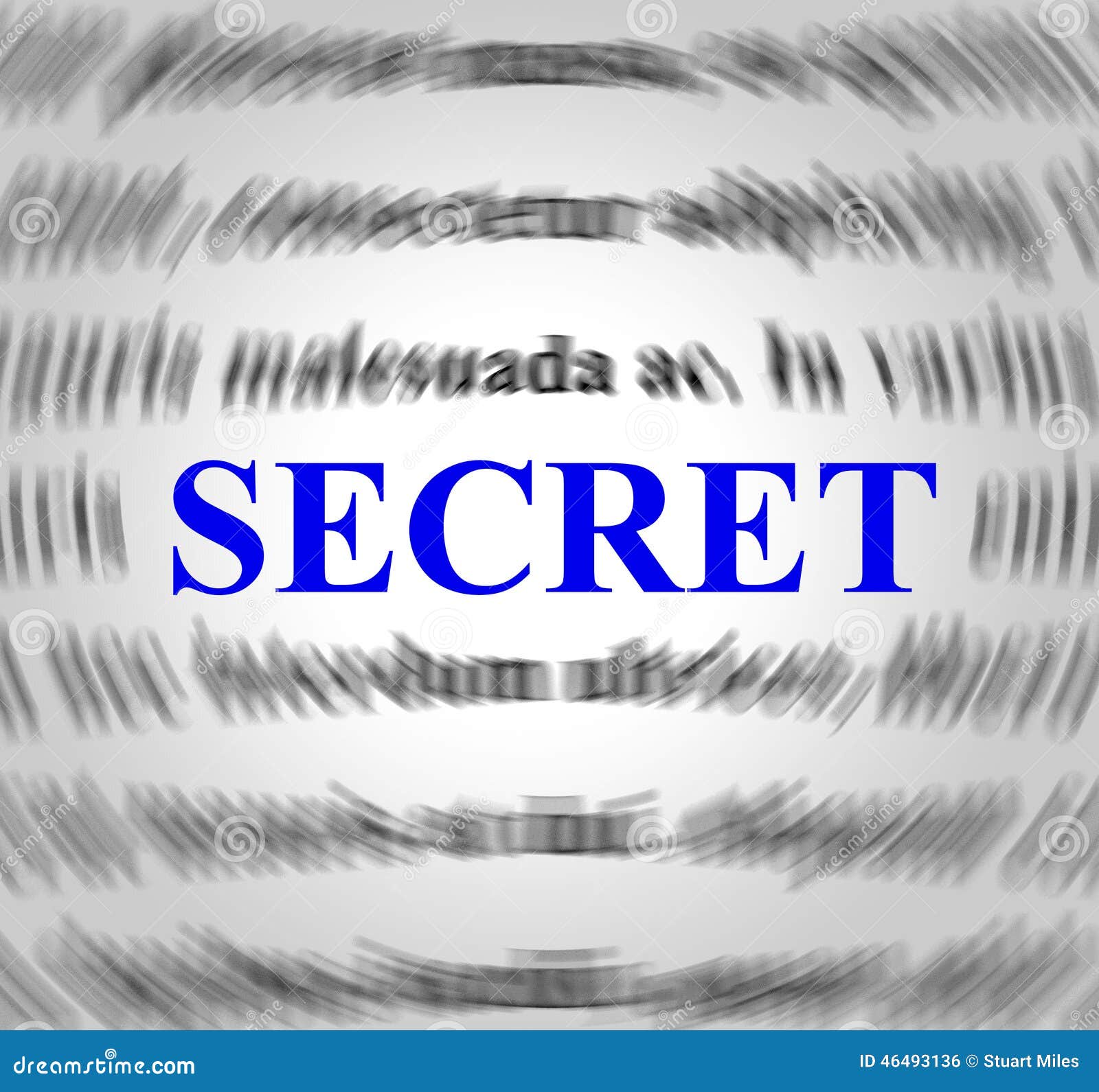 secret definition indicates hidden secretly and concealed