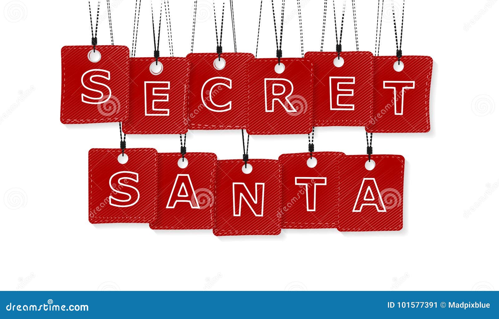Secret Santa stock vector. Illustration of white, symbol - 21 Pertaining To Secret Santa Label Template
