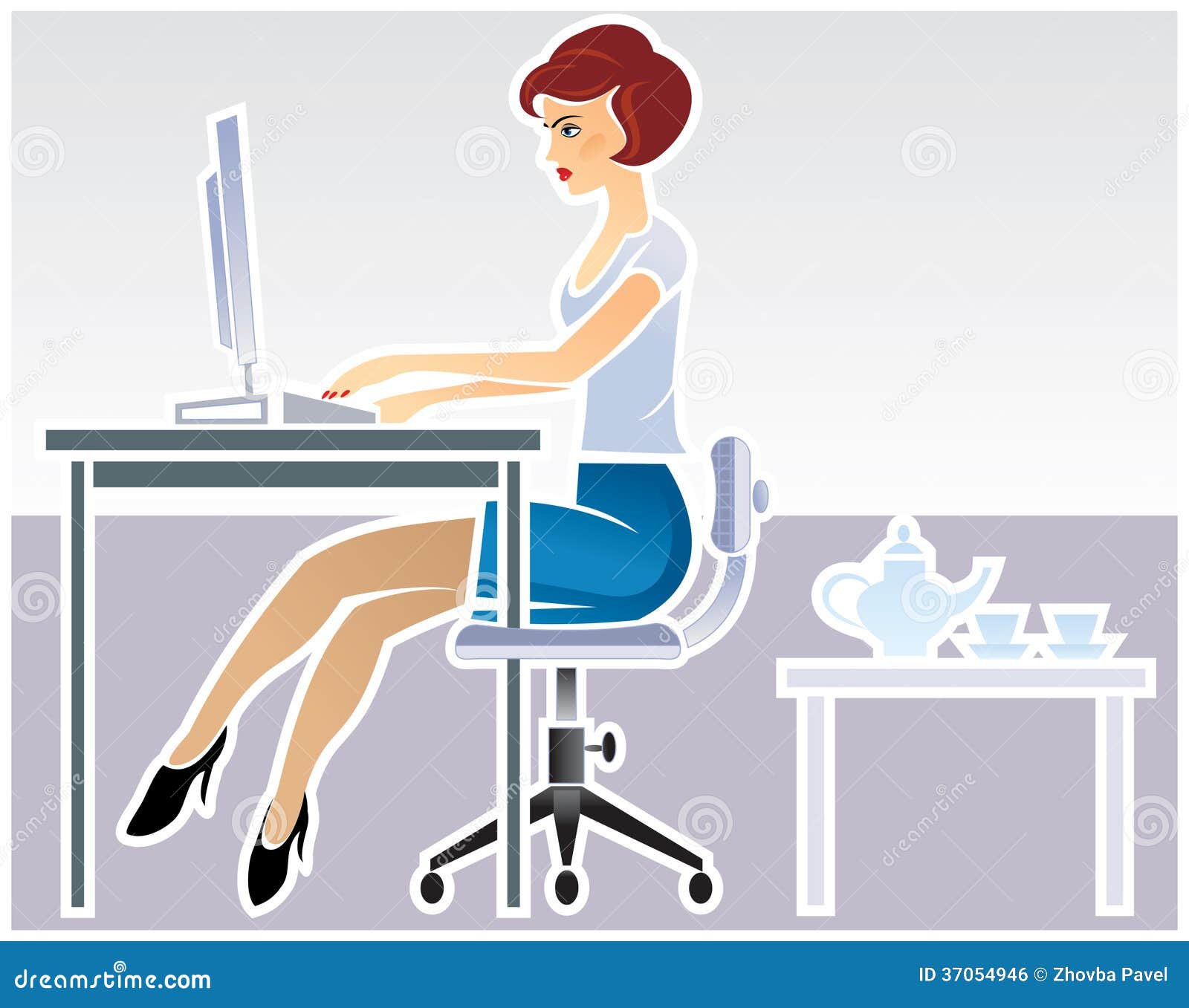 secretary clipart illustrations - photo #1