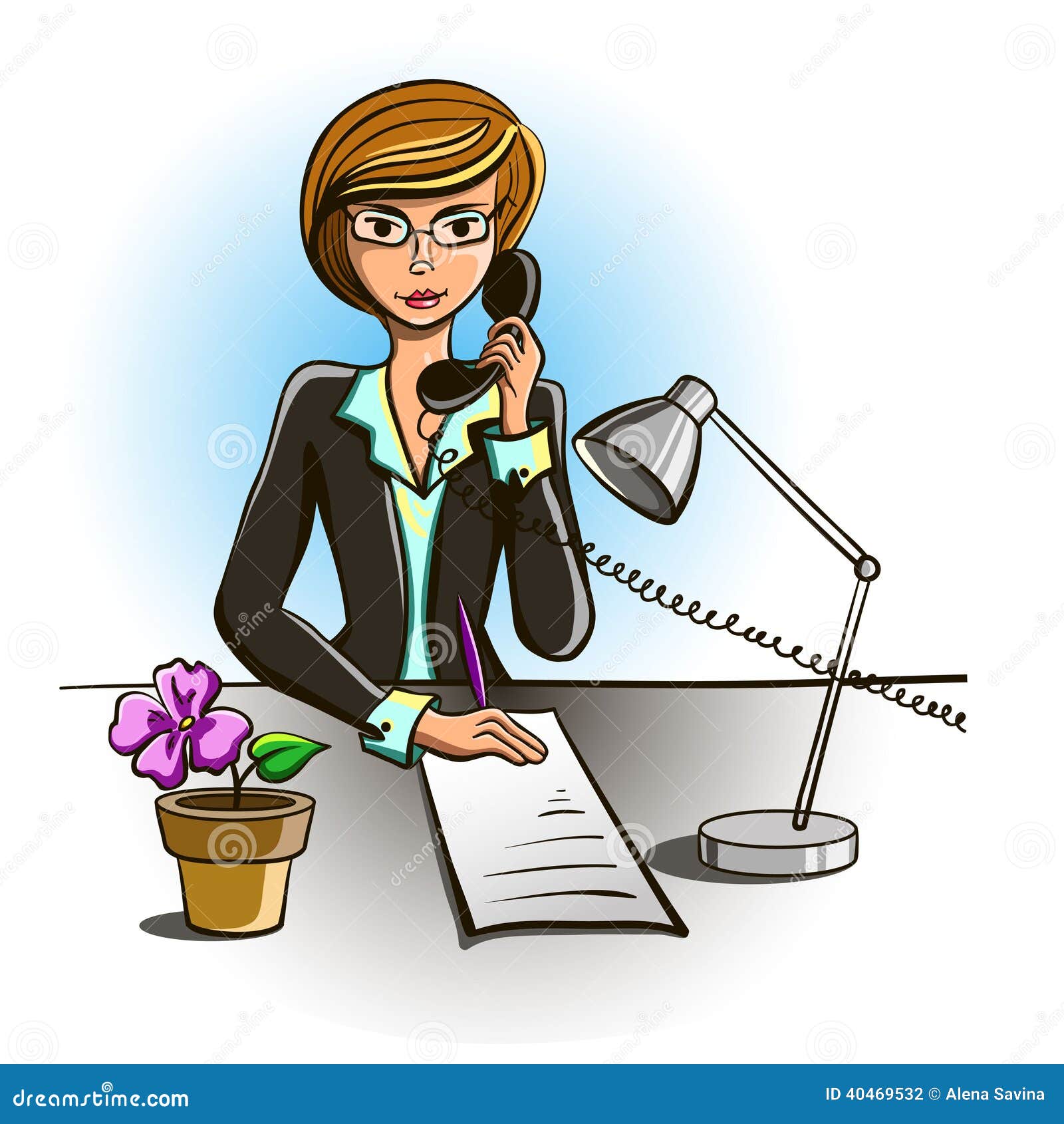office reception clipart - photo #42