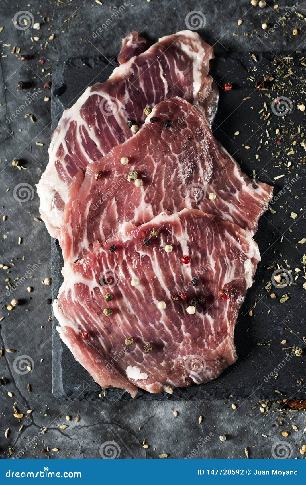 secreto iberico, pork cut from spanish iberian pig