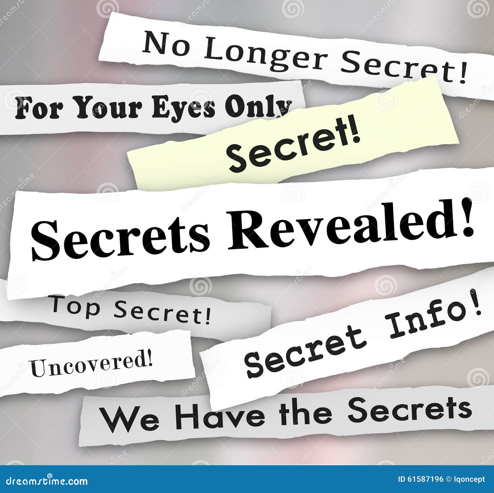 secrets revealed headlines classified confidential info