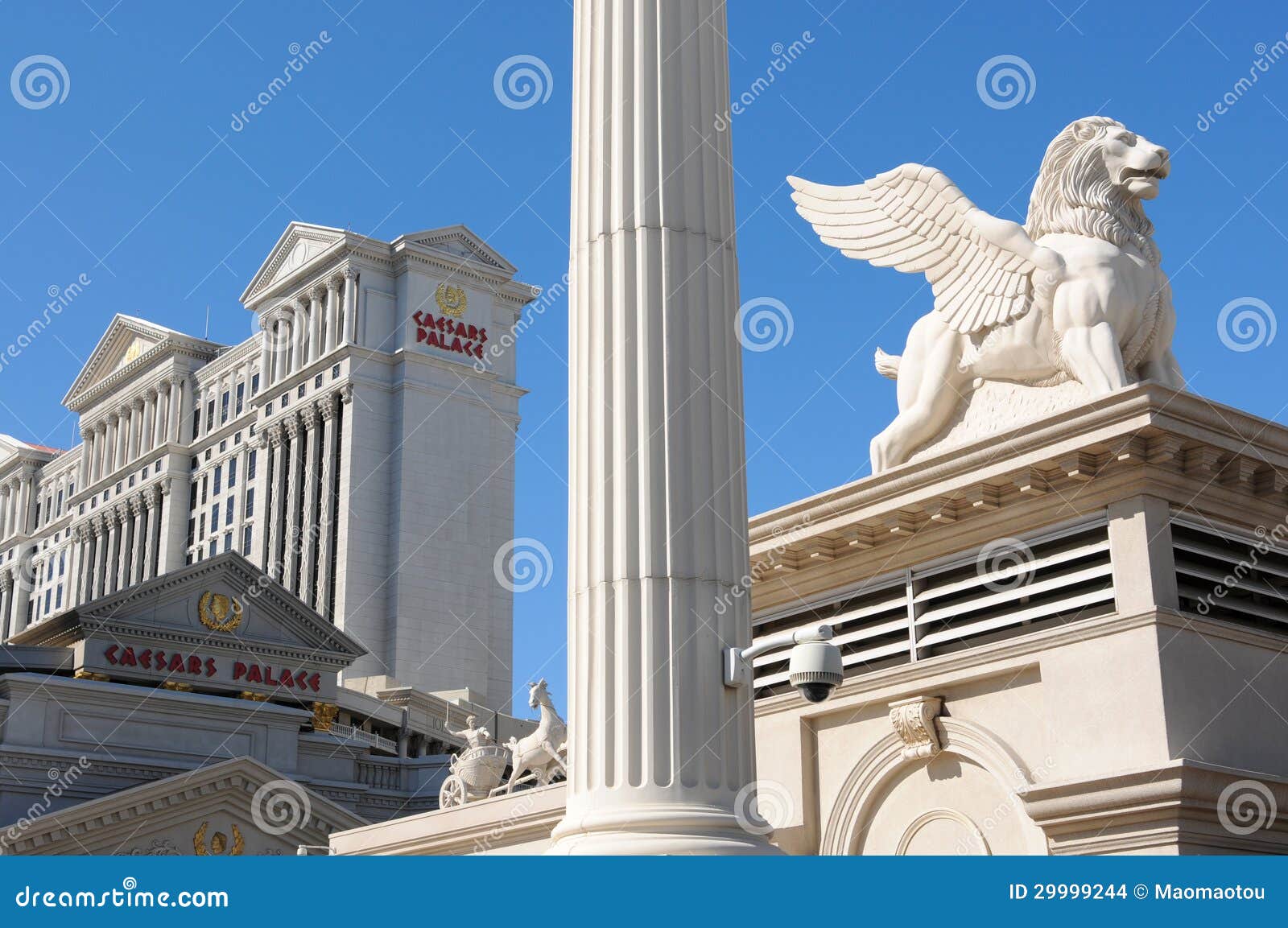 Caesars Palace Las Vegas editorial stock image. Image of ancient 29999244