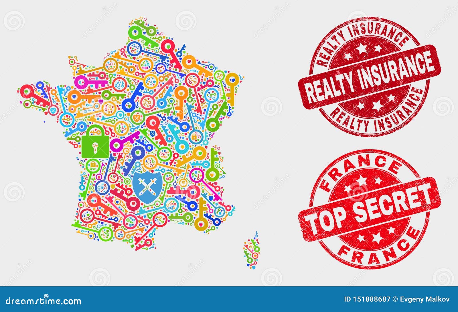 Composition Of Safety France Map And Scratched Realty Insurance Stamp Seal Stock Vector Illustration Of Keeper Login