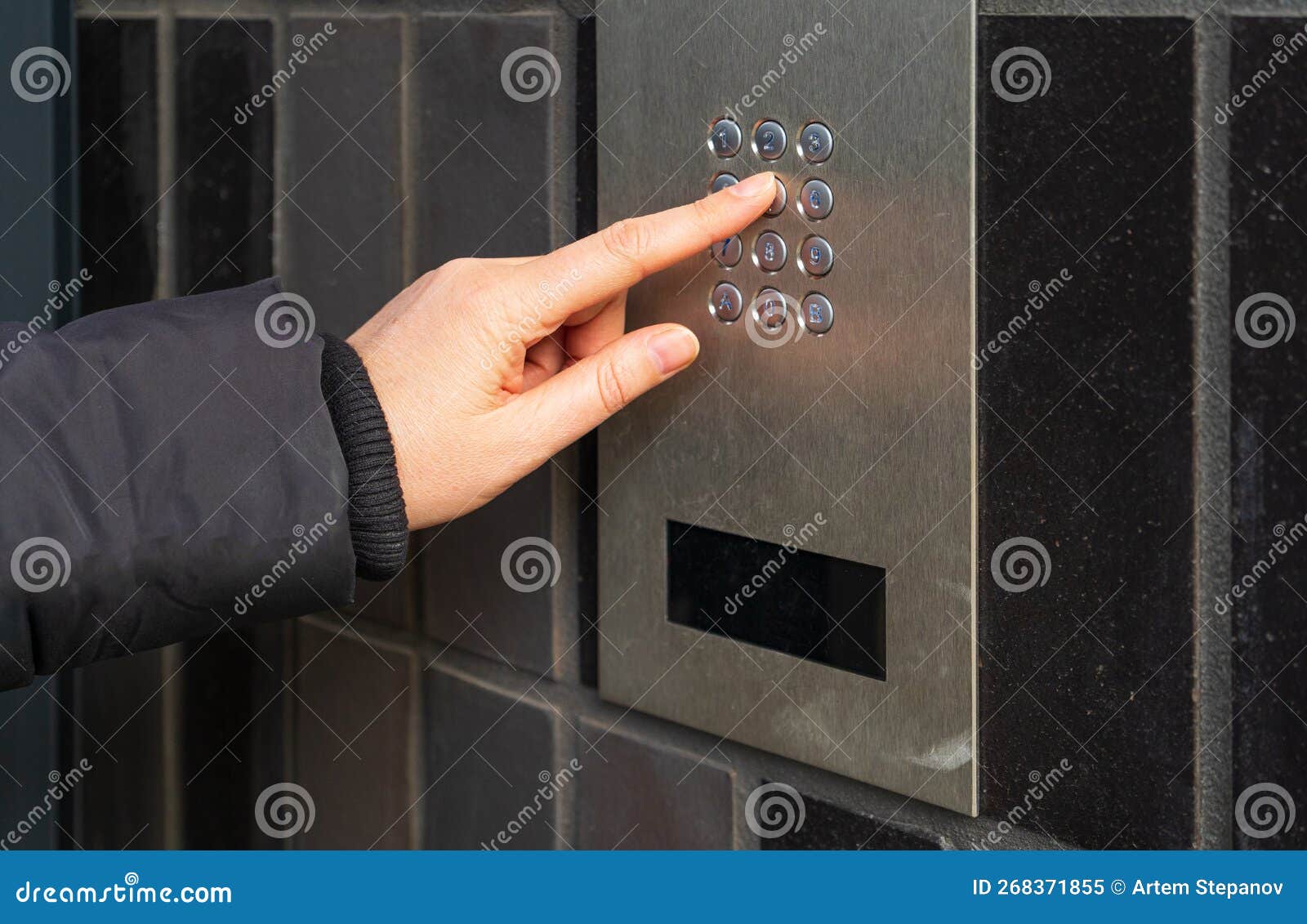 secure home system, intercom keypad, door phone, doorphone, entryphone, videophone call