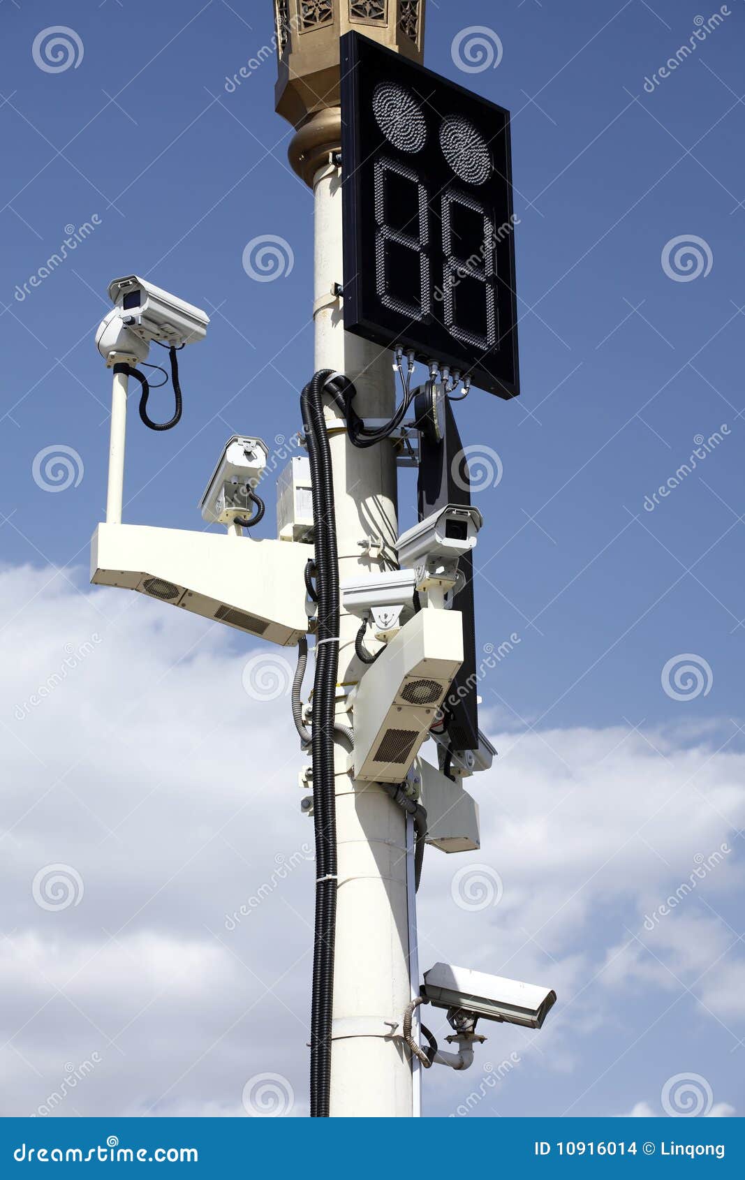 Security cameras stock photo. Image of lens, film, camera 10916014