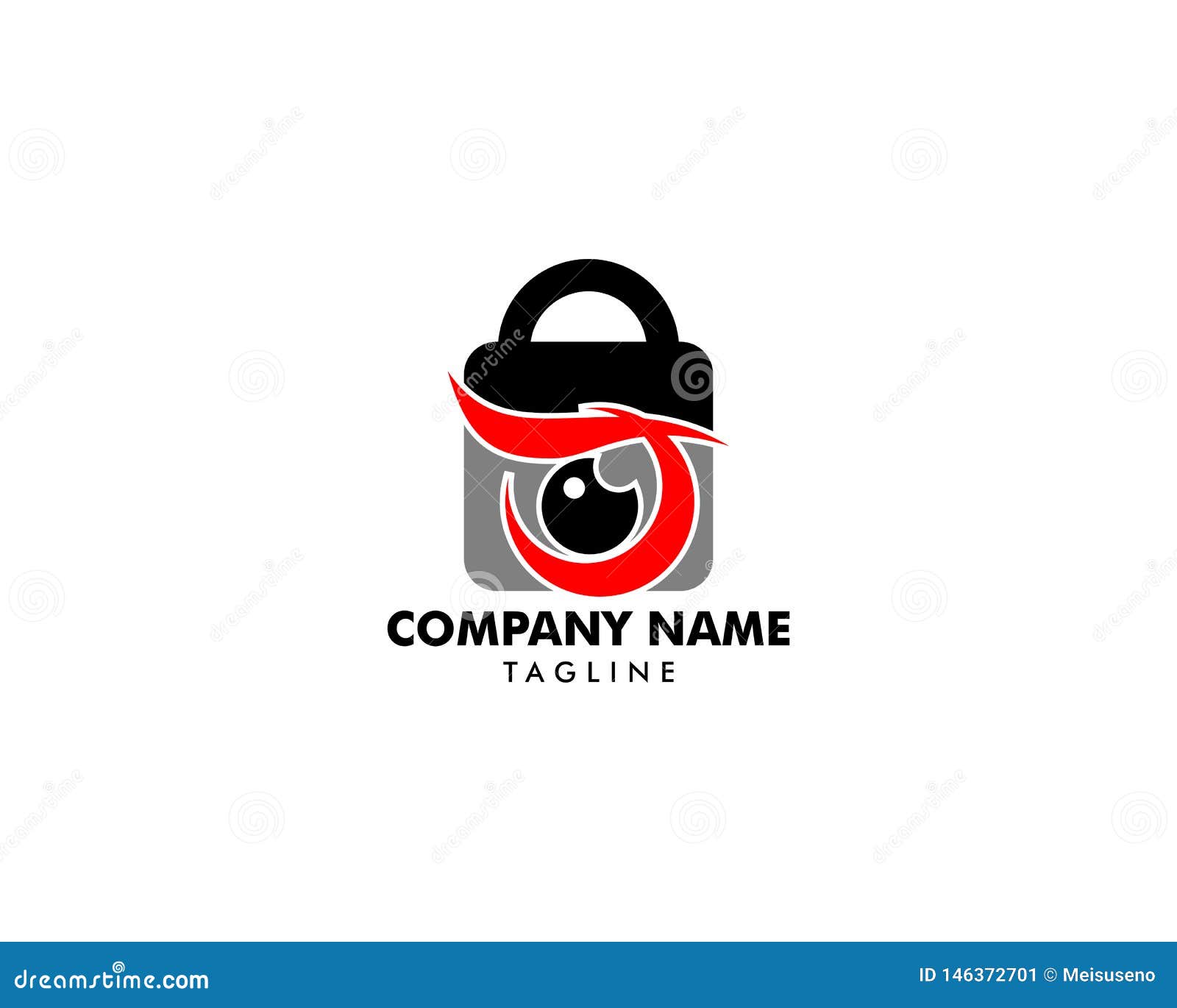 Security Eye Logo Template stock vector. Illustration of lens 146372701