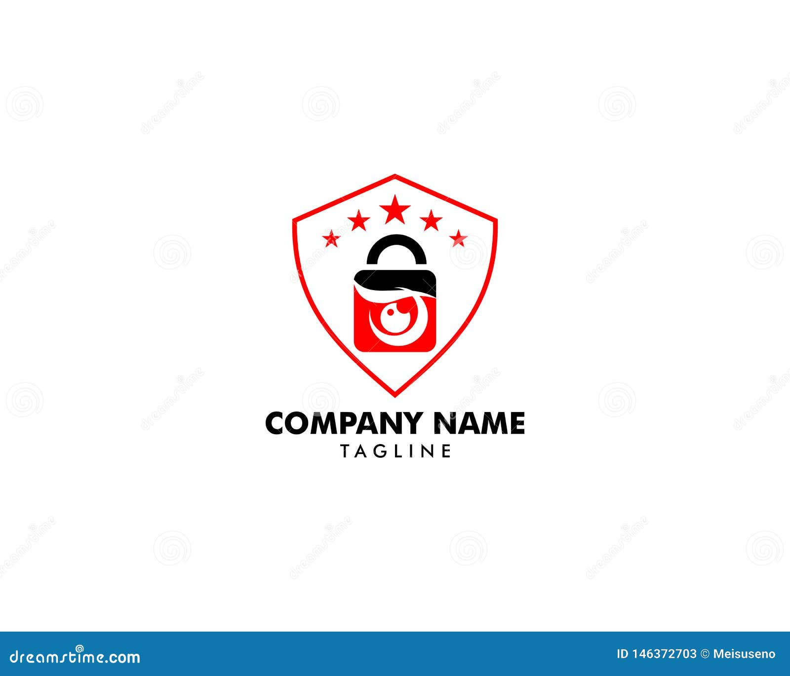 Security Eye Logo Template stock vector. Illustration of abstract